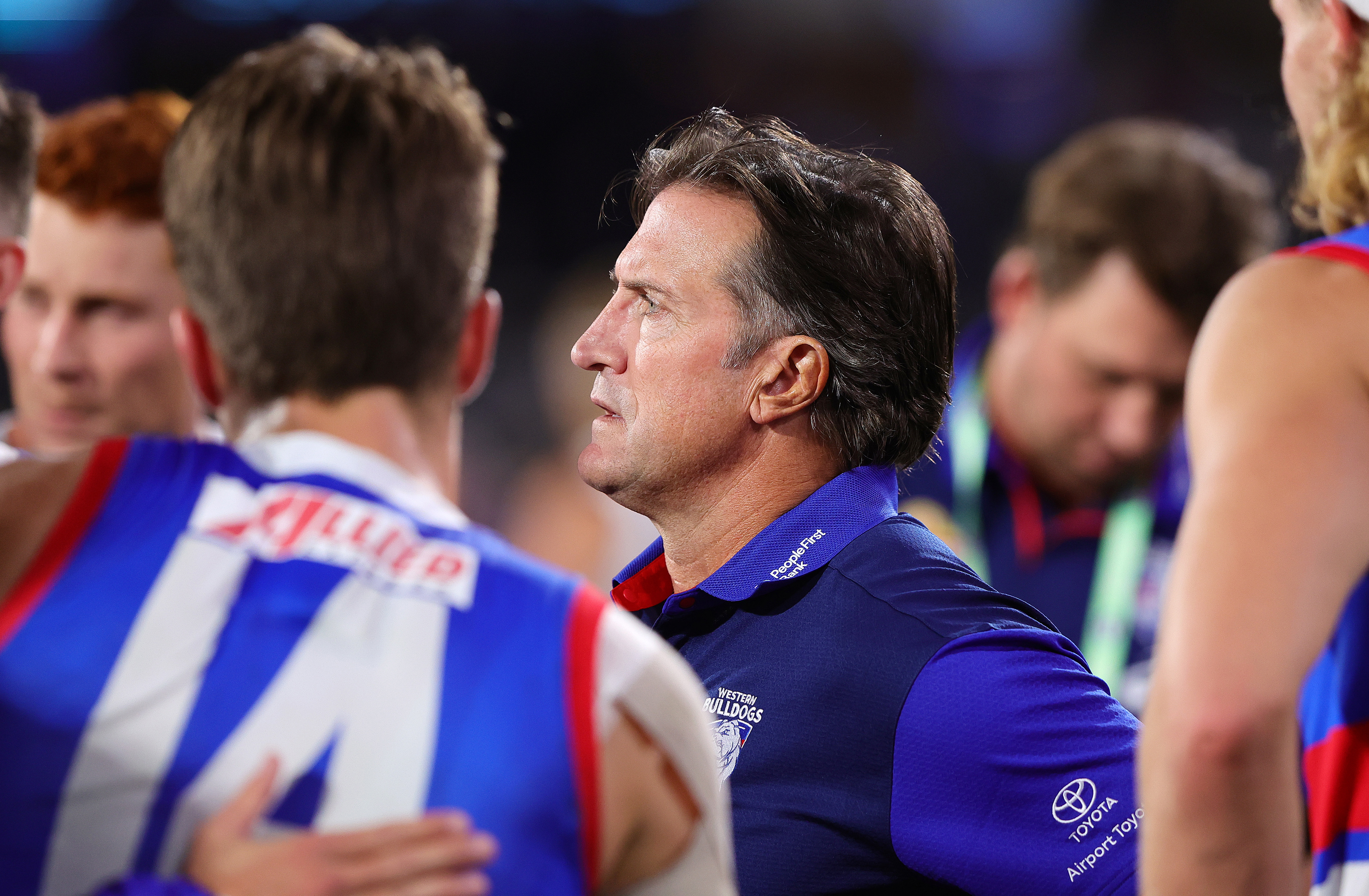 Luke Beveridge is facing another stressful season at the helm.