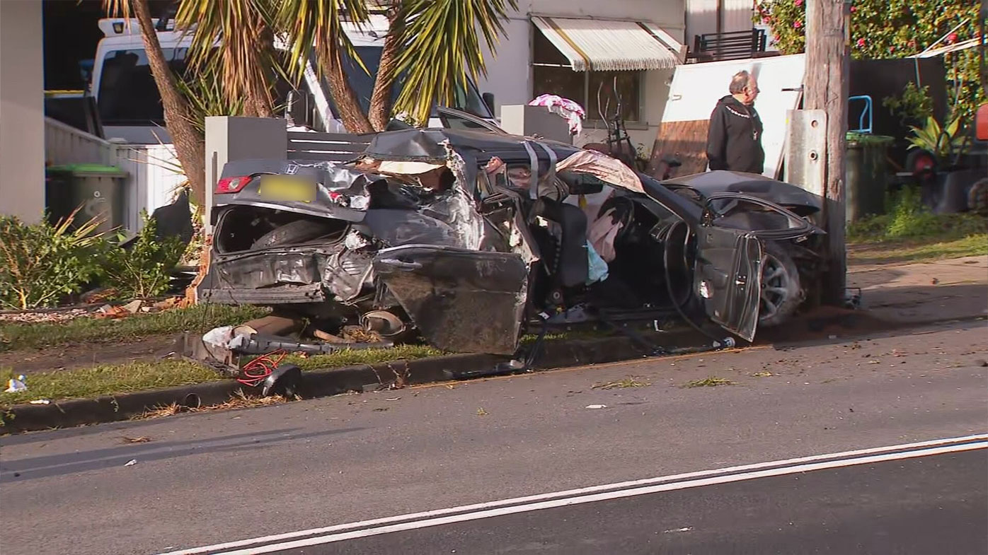 Five teenagers injured after crashing in Beverly Hills in Sydney's south-west.