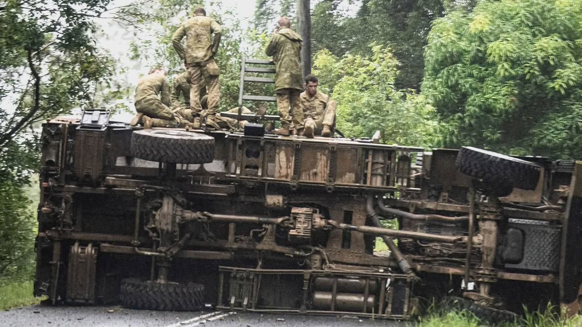 PM praises defence heroes injured after ADF trucks crash in Lismore