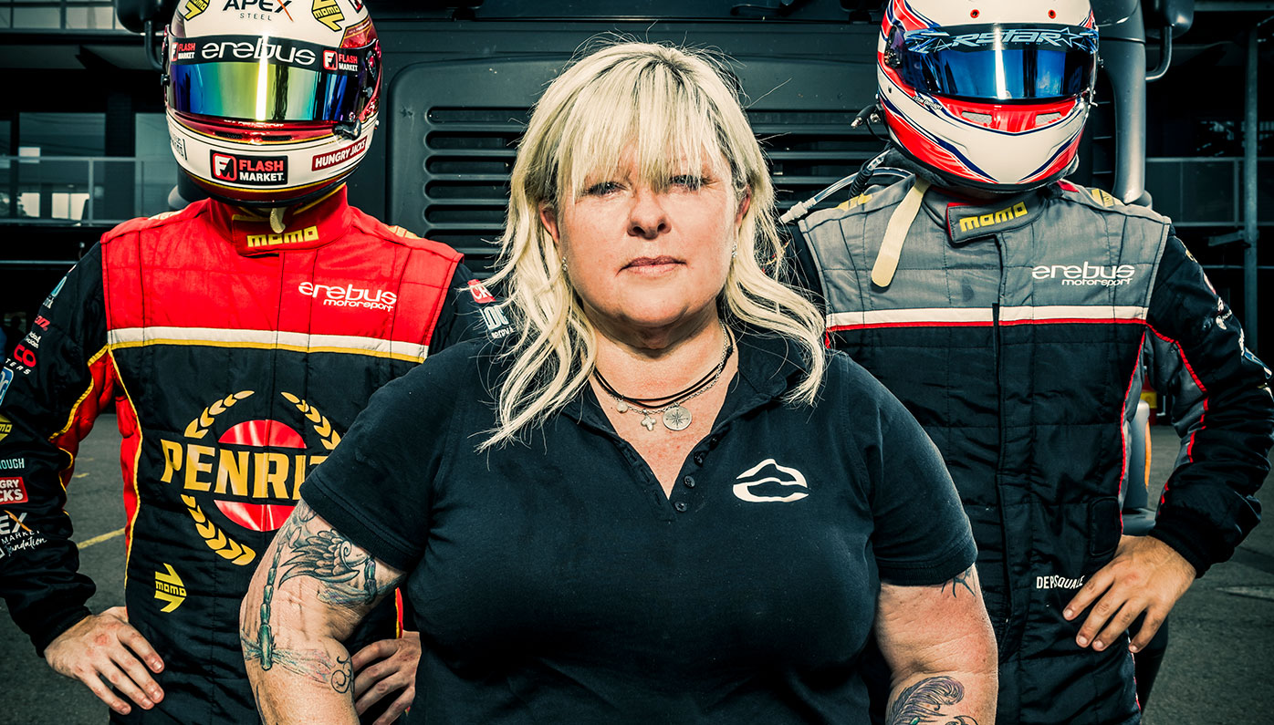 Erebus Motorsport owner Betty Klimenko.