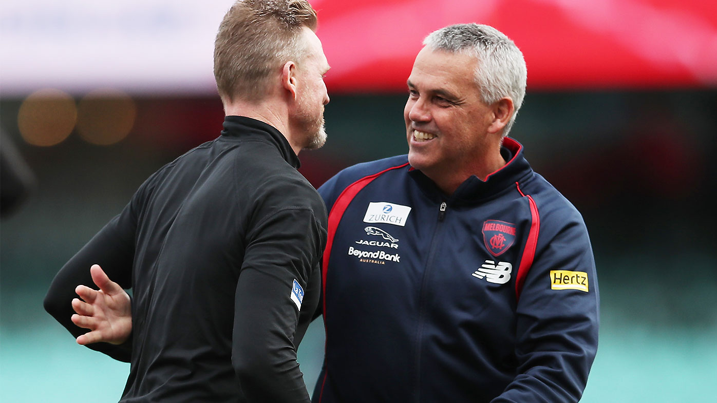 Mark Williams and Nathan Buckley