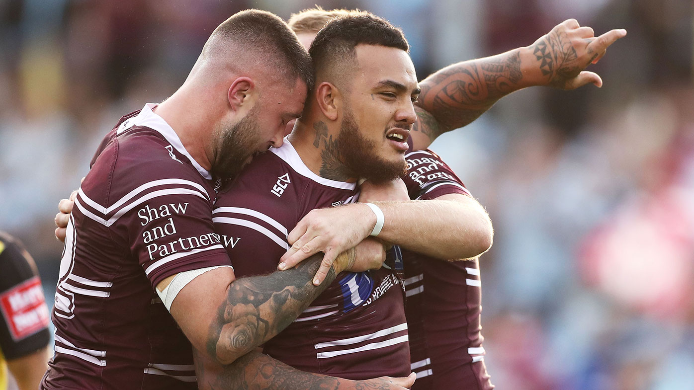 Nrl Manly Players Support Addin Fonua Blake Daly Daly Cherry Evans Joel Thompson Speak Out