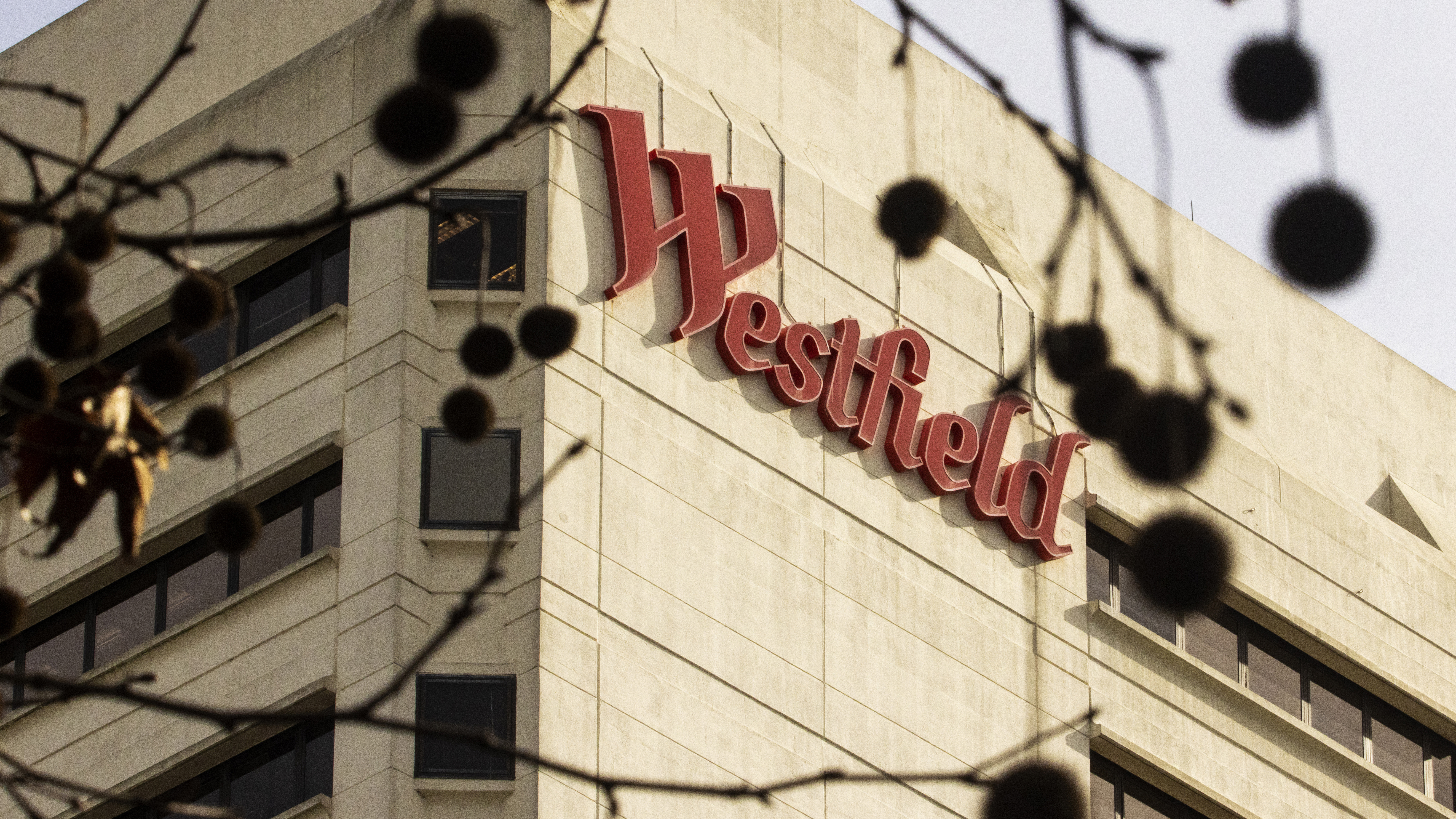 A Westfield sign at Bondi Junction