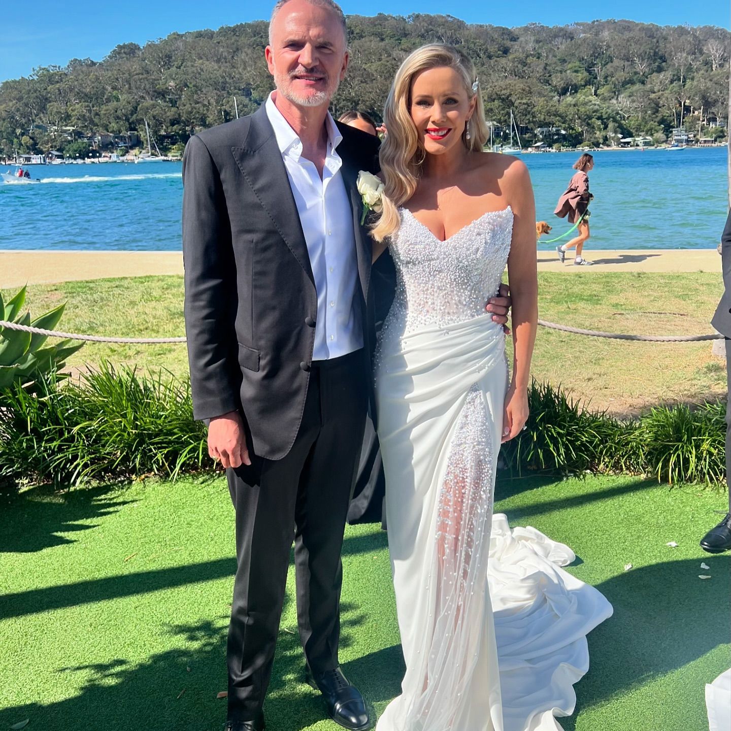 Sophie Falkiner wedding Stephen Wood