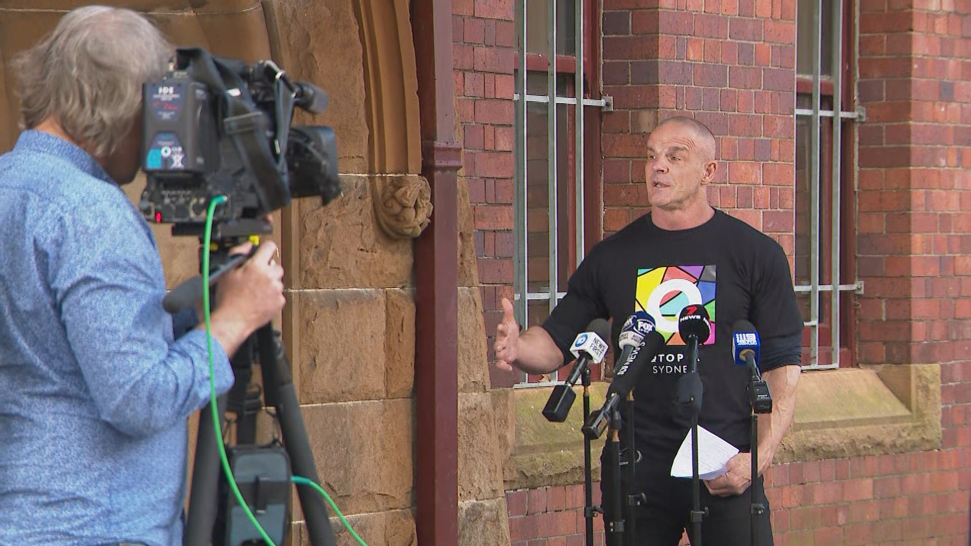 Rugby league icon Ian Roberts speaks to media about several Manly players refusing to wear a pride jersey.