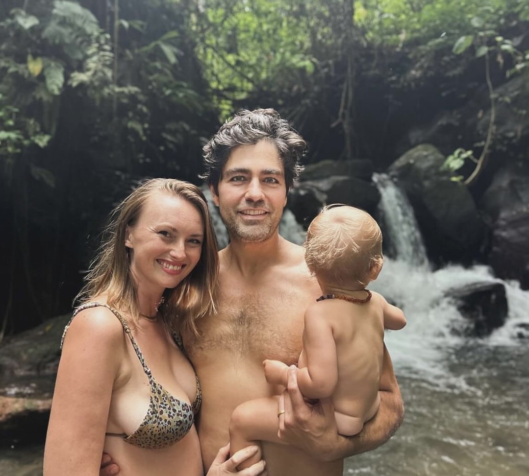 Adrian Grenier and wife Jordan