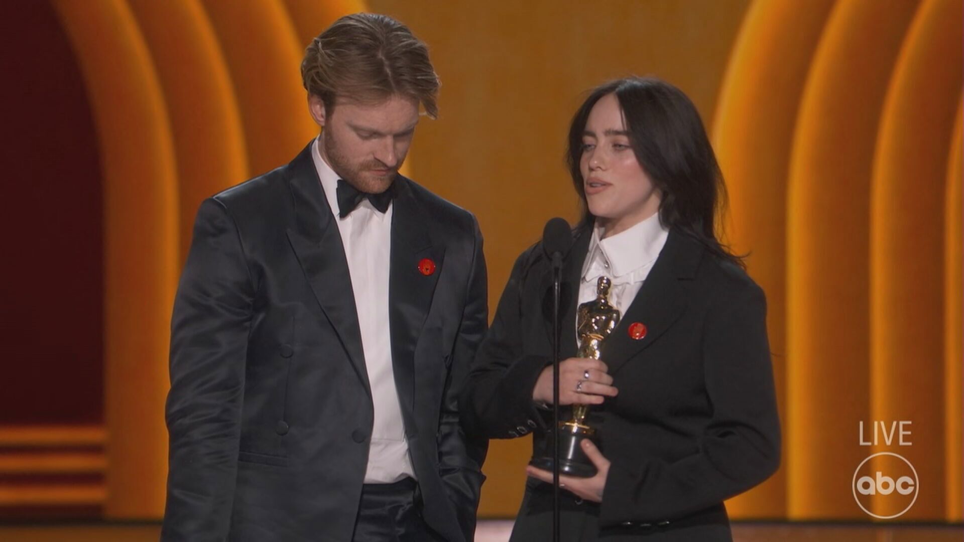 Billie Eilish and Finneas O'Connell won an Oscar for 'What Was I Made For?'