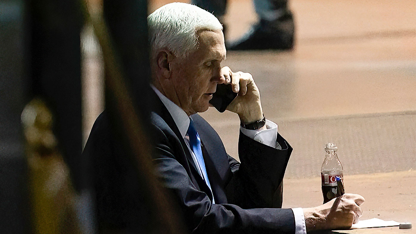 Los alborotadores se acercaron a 12 metros de donde se escondía Mike Pence durante los disturbios en el Capitolio.