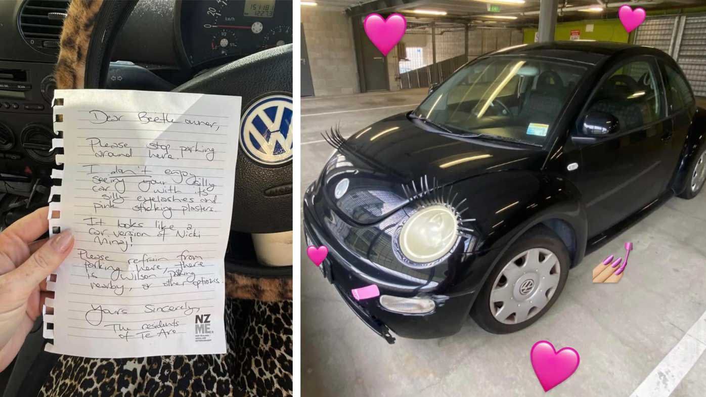 'I don't enjoy seeing your silly car': Woman told to stop parking in NZ suburb