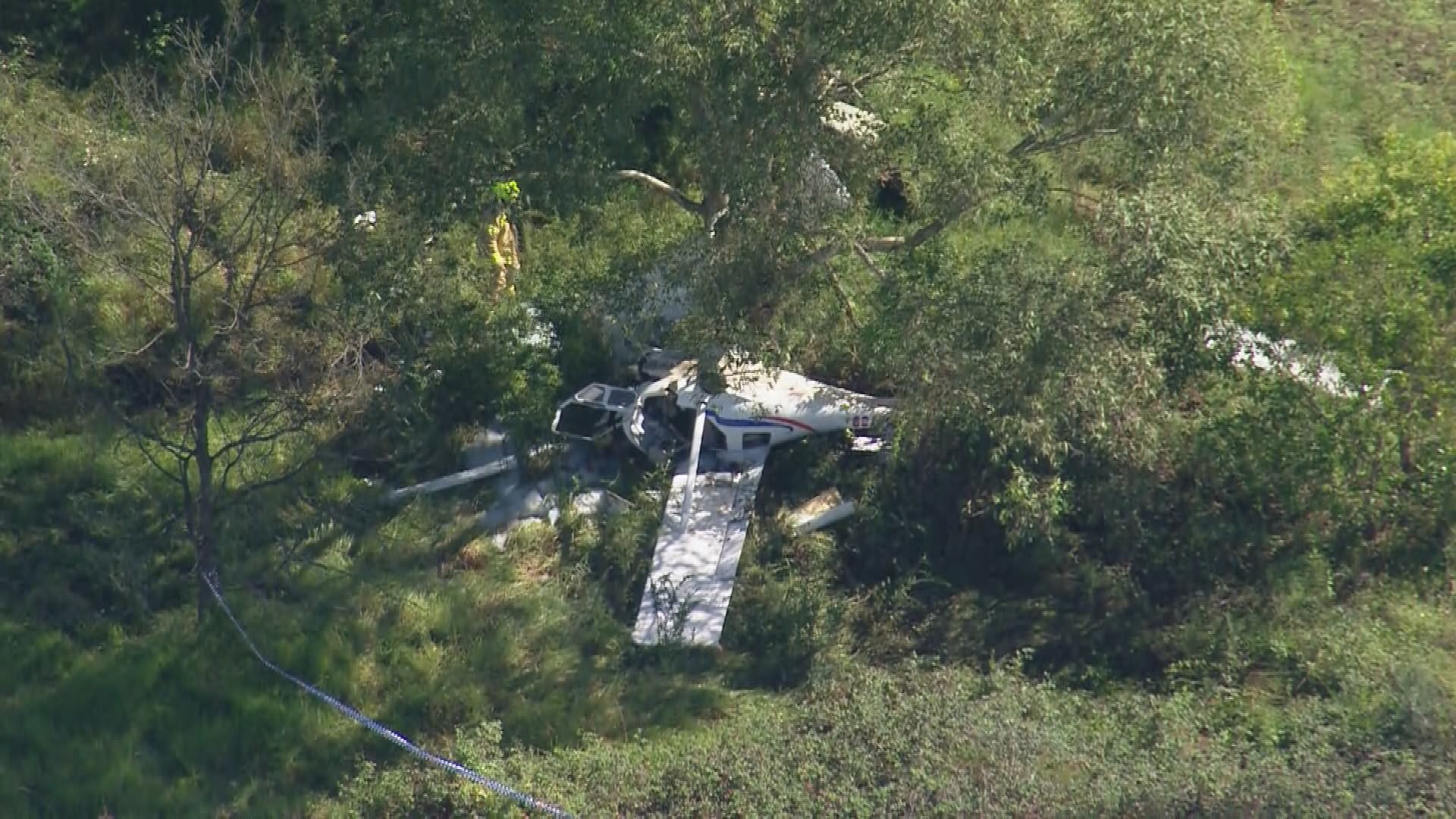 A student pilot ﻿has spoken out for the first time explaining how he survived a 1,500-foot plummet and plane crash in New South Wales.