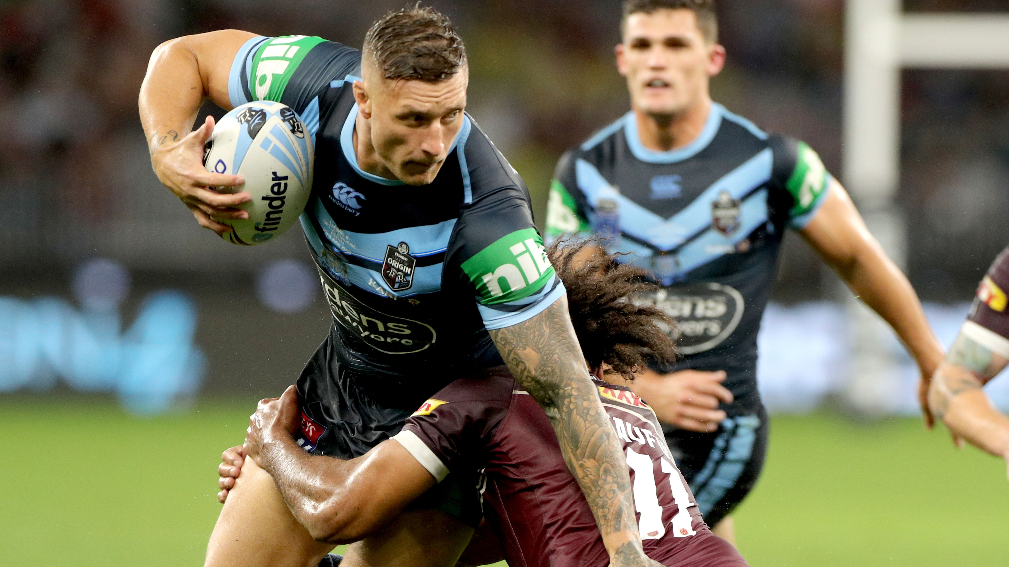 Tariq Sims' Origin III selection is on a knife's edge.