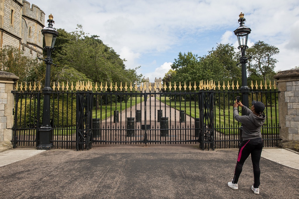 The long walk at Windsor Castle 