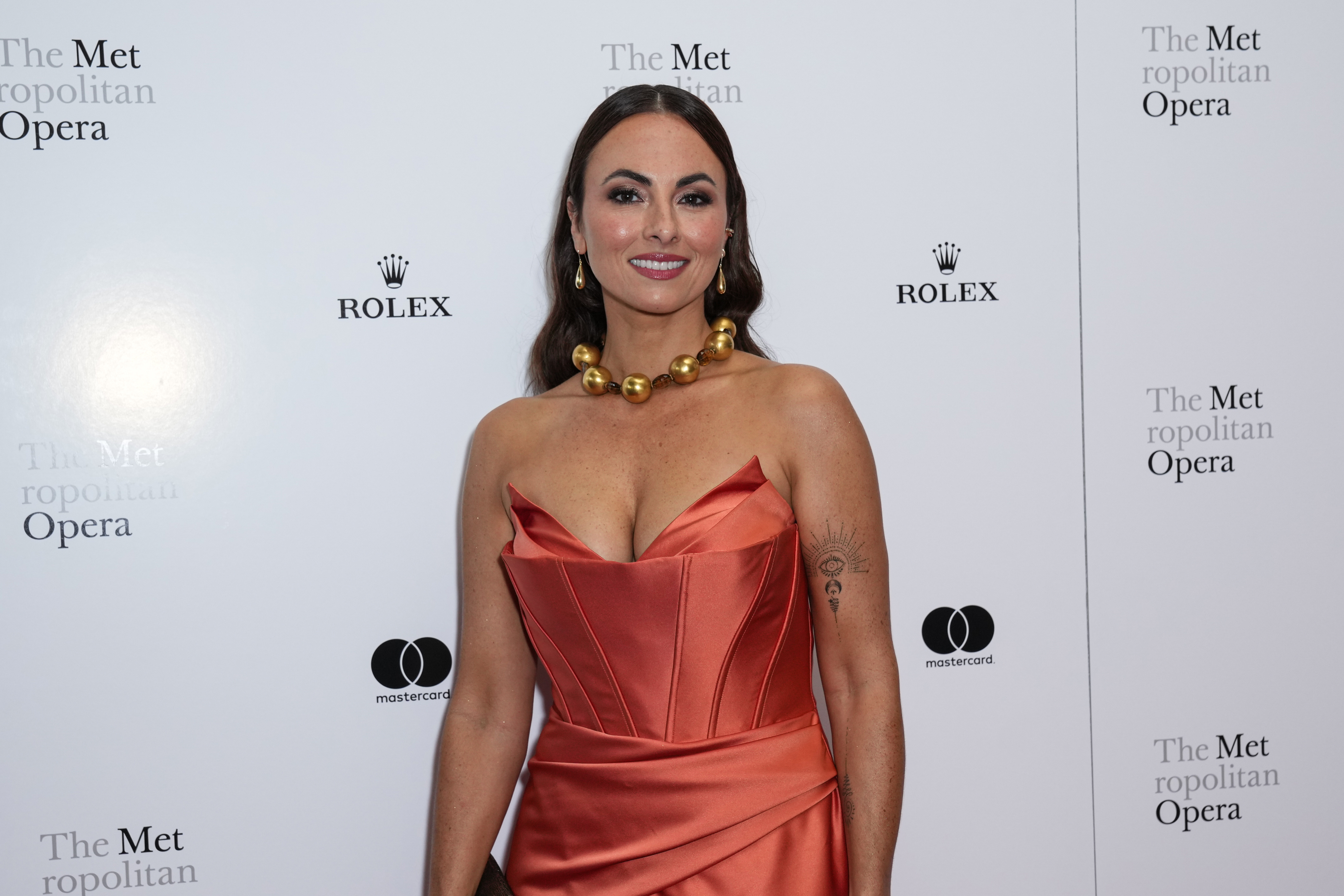 Isabel Leonard attends the Met Opera Opening Night Gala on September 21, 2025 in New York City. 