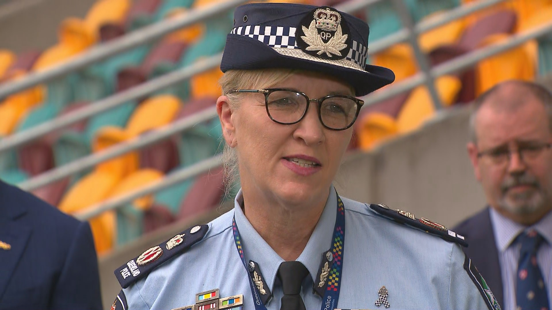 Police Commissioner Katarina Carroll said if venues were having trouble with an unvaccinated person demanding entry, they should call the police. 