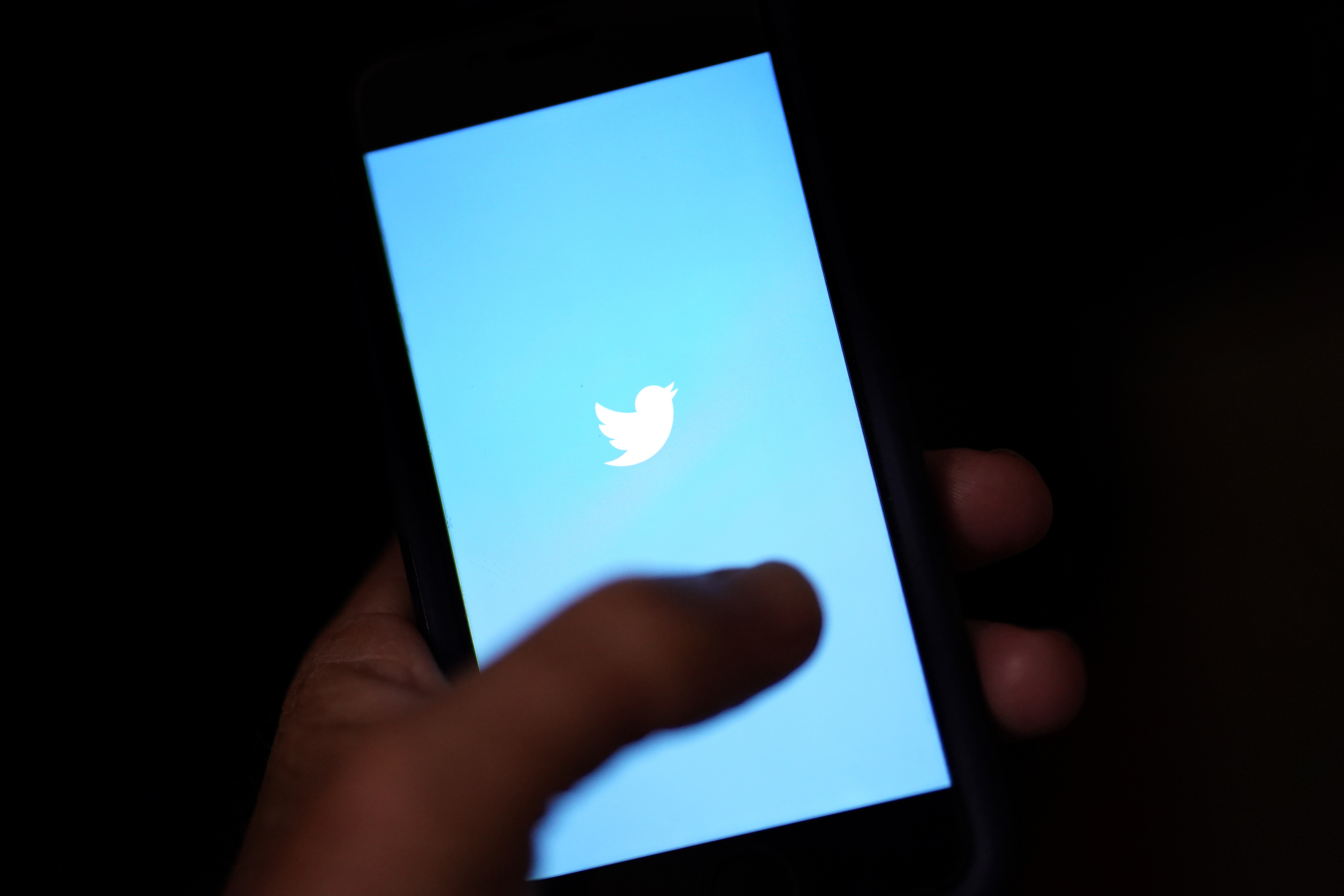FILE - The Twitter application is seen on a digital device Monday, April 25, 2022, in San Diego. 