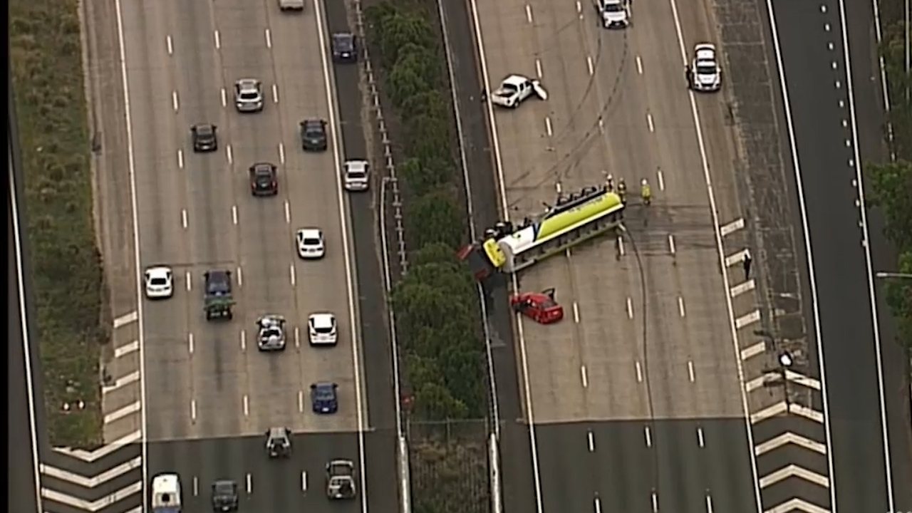 Oil Tanker Crash Forces Police Escort For Magic Millions Racehorses