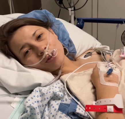 bindi irwin shares health update from hospital bed in the us where she was rushed for emergency surgery