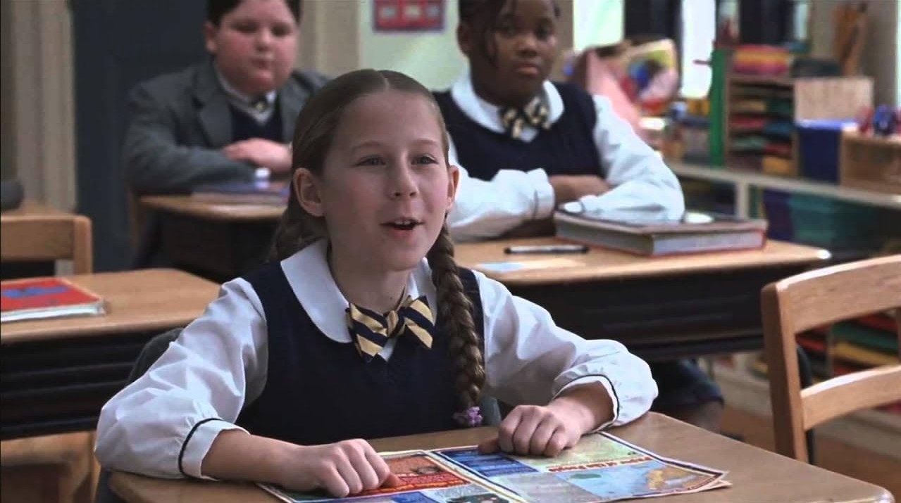 Angelo Massagli, Maryam Hassan, and Caitlin Hale in School of Rock (2003)