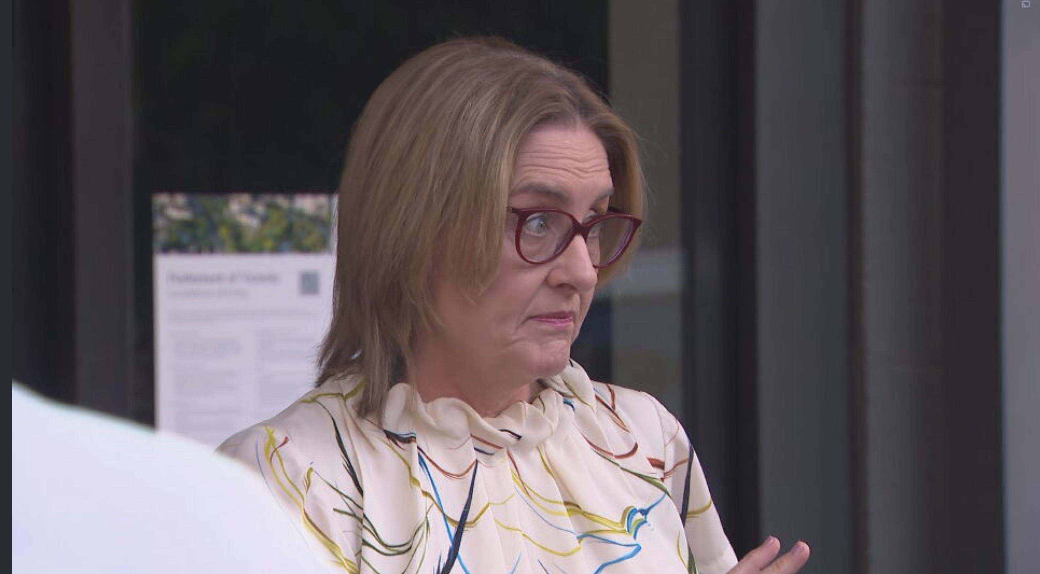 Victorian premier Jacinta Allan cracks it at press conference on February 19 2026.