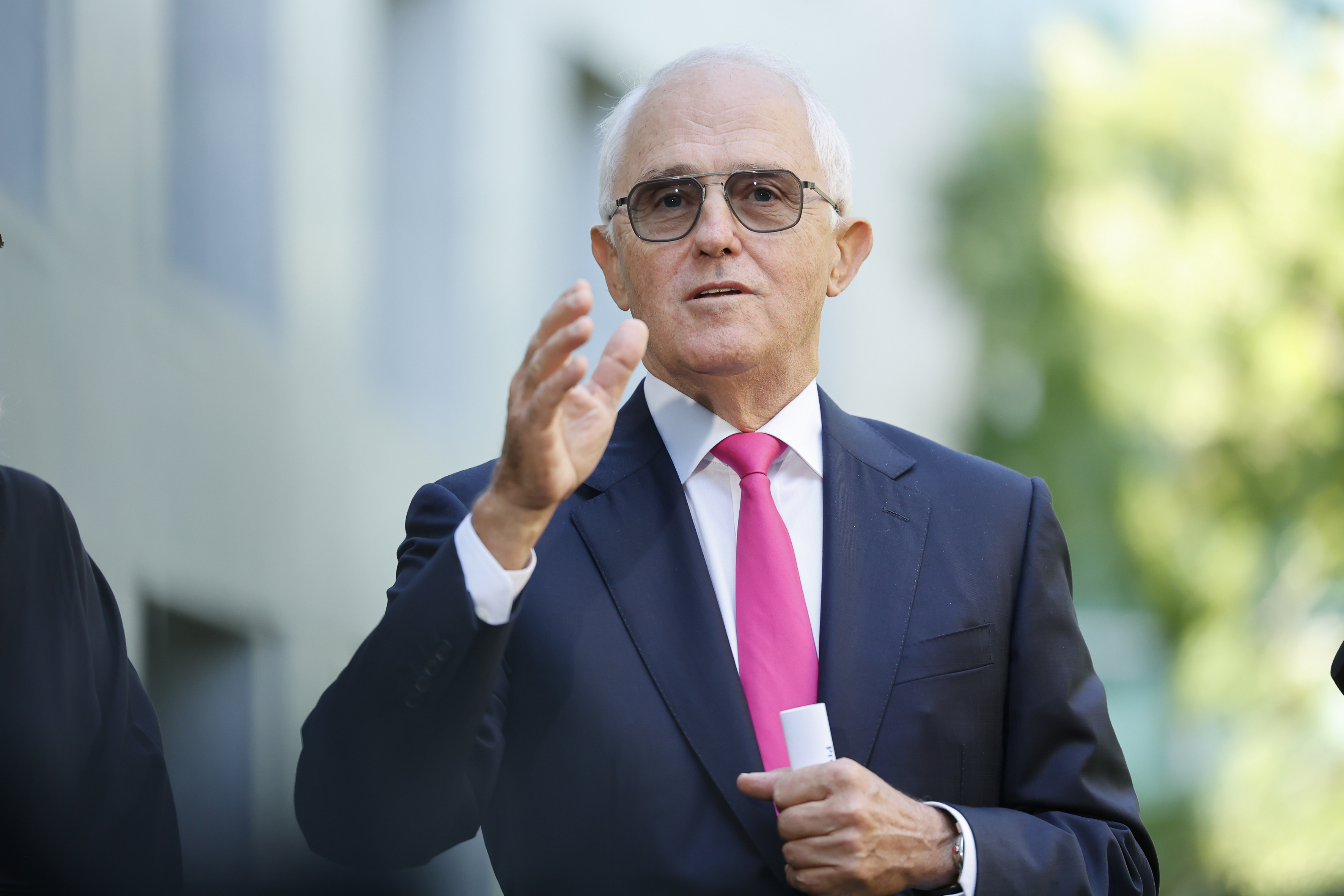 Former Prime Minister Malcolm Turnbull said the Liberal Party faced "a long road" ahead of them if they were to be a viable force in politics.