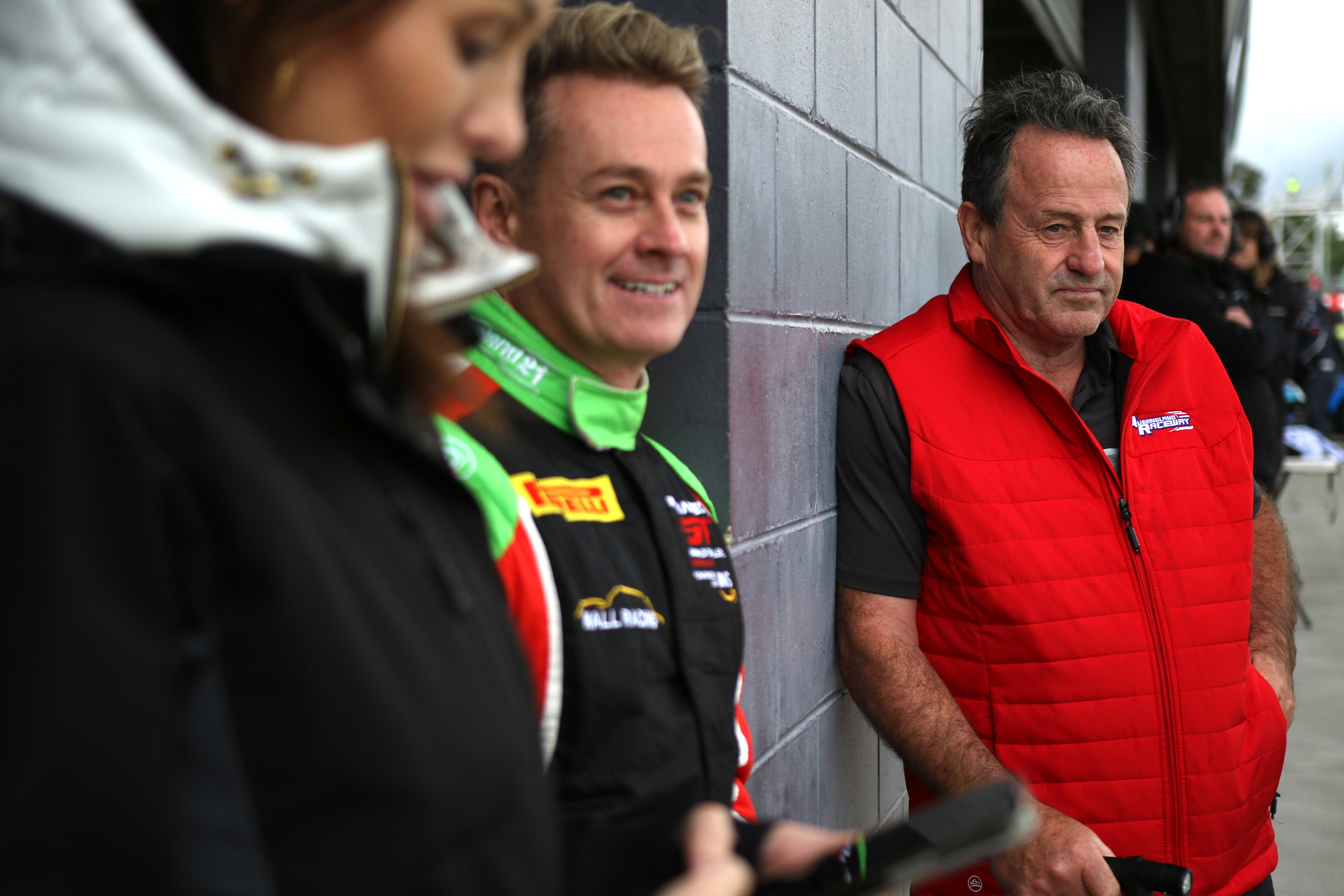 Tony Quinn (right) at the Bathurst 6 Hour.