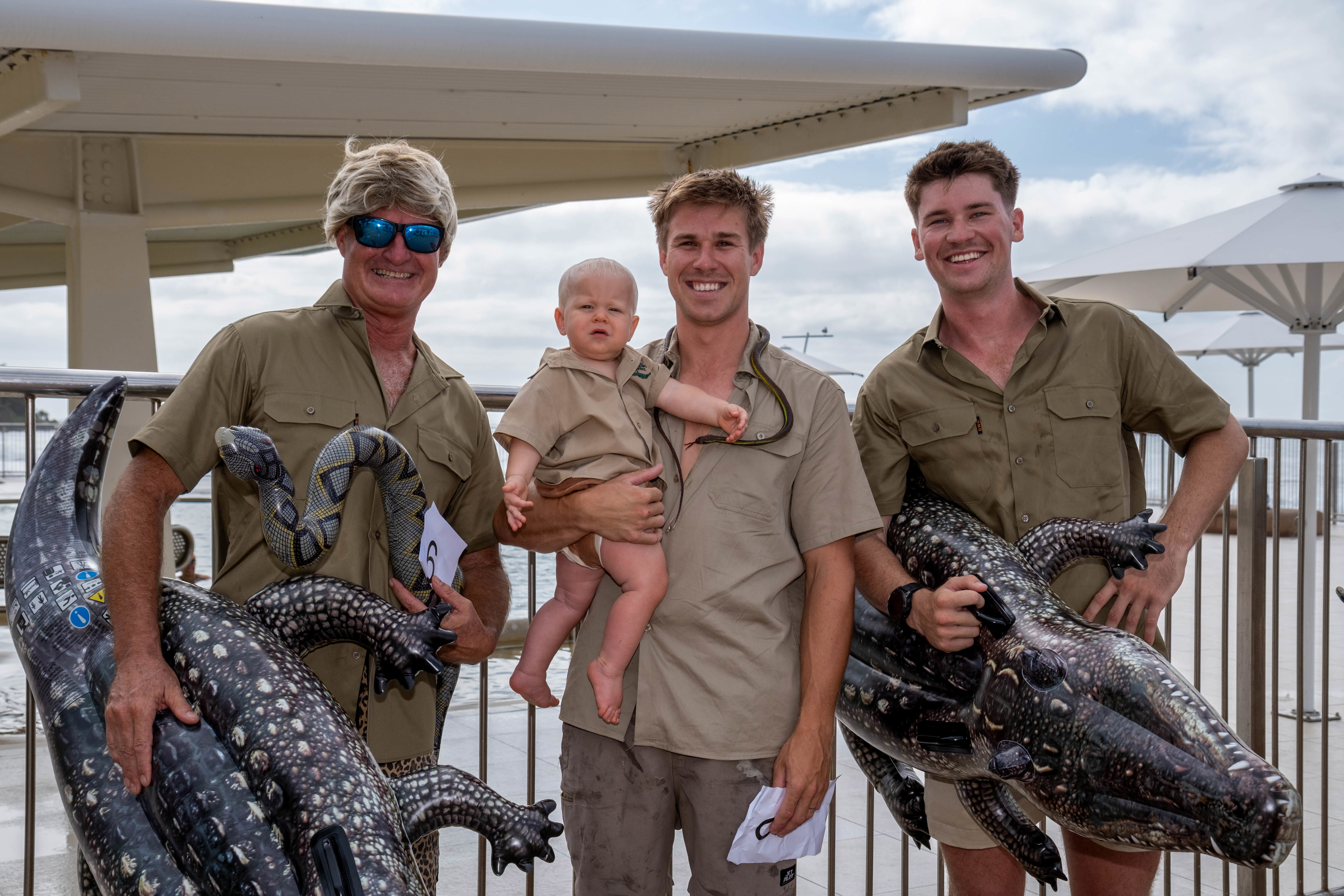 Robert Irwin lookalike contest 