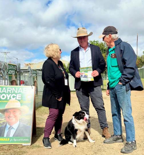 Newly re-elected MP Barnaby Joyce has revealed he has prostate cancer. 
