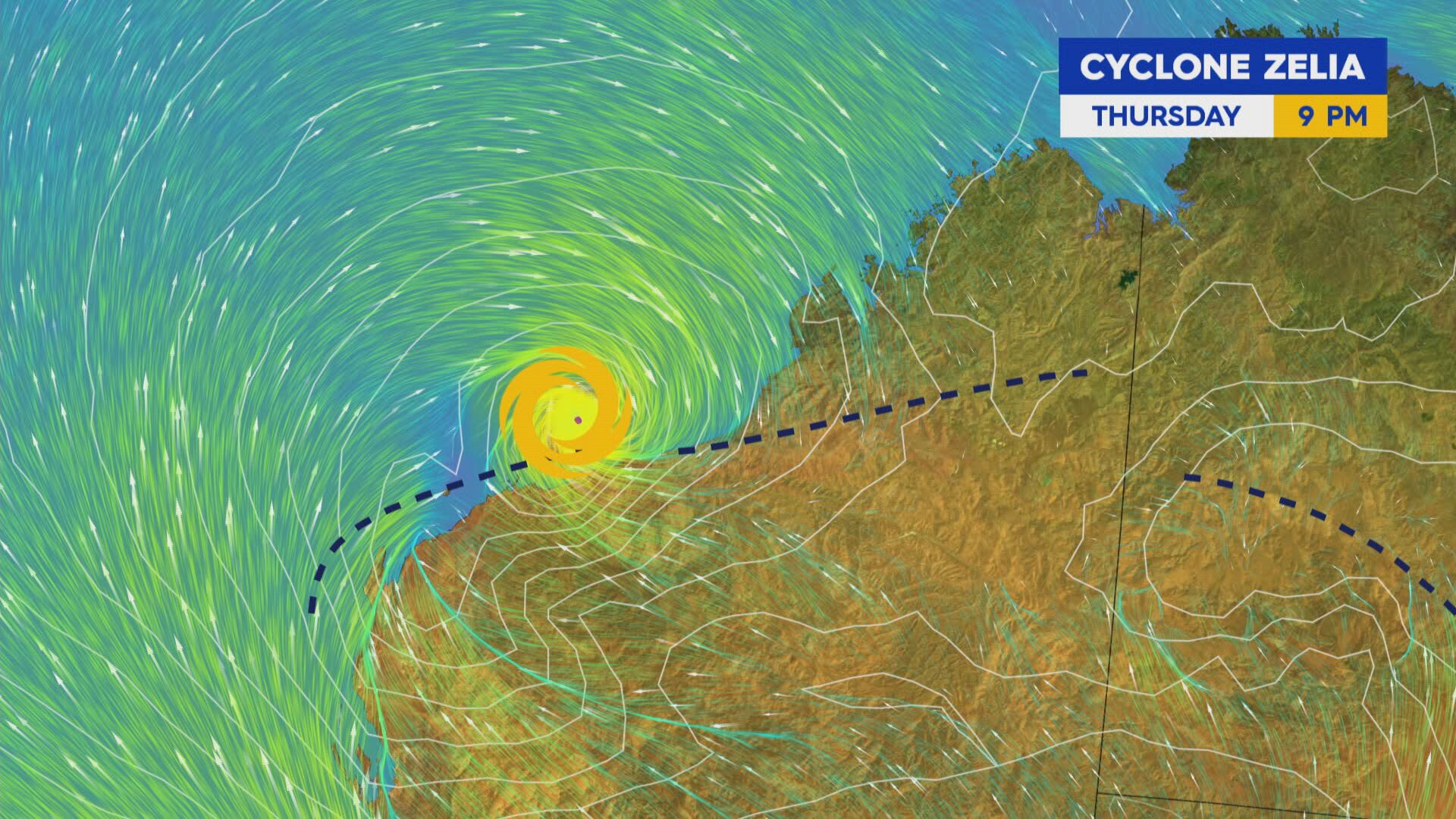 Tropical Cyclone Zelia
