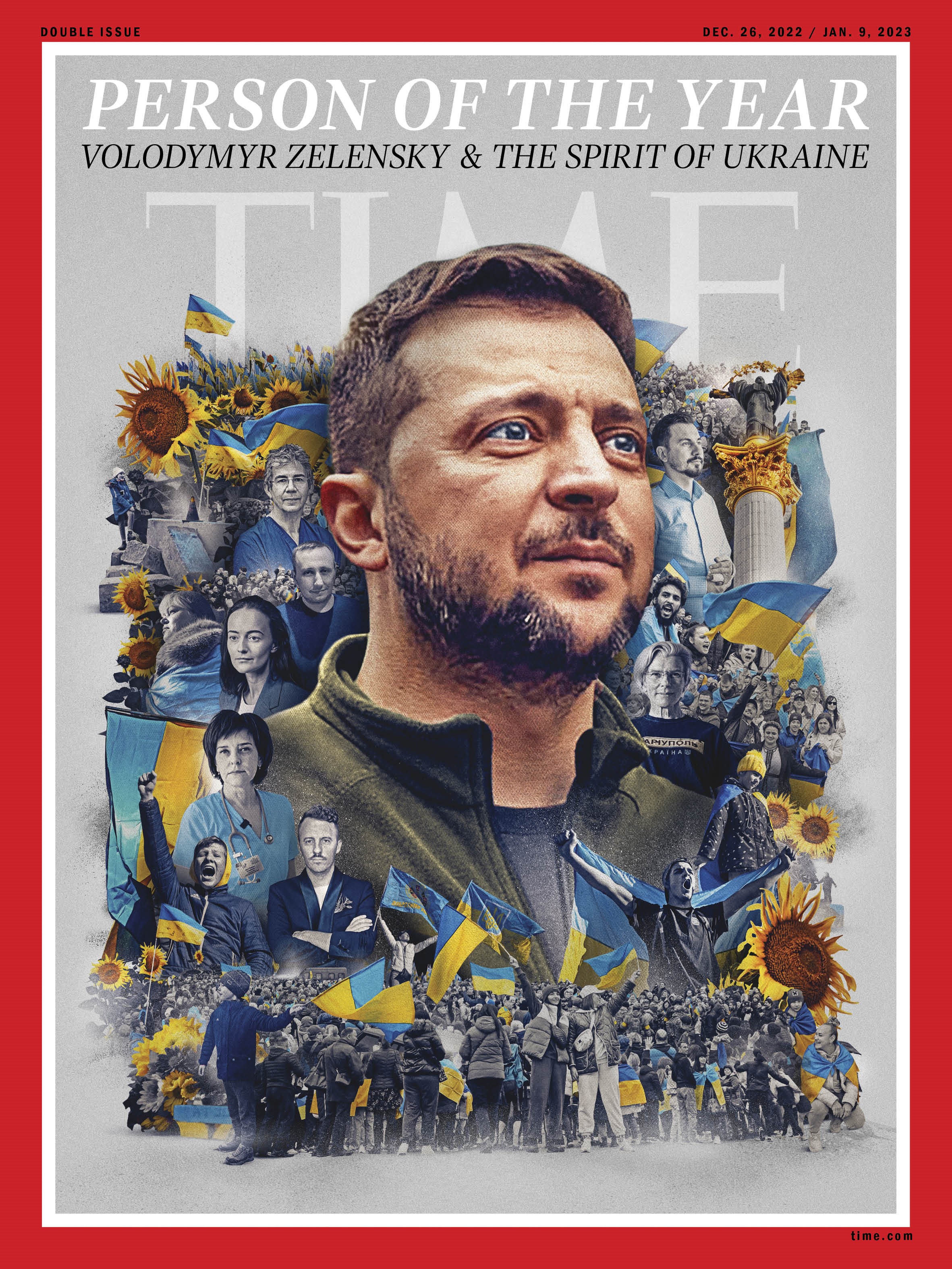Volodymyr Zelenskyy and "the spirit of Ukraine" have been recognised as Time's Person of the Year 2022.