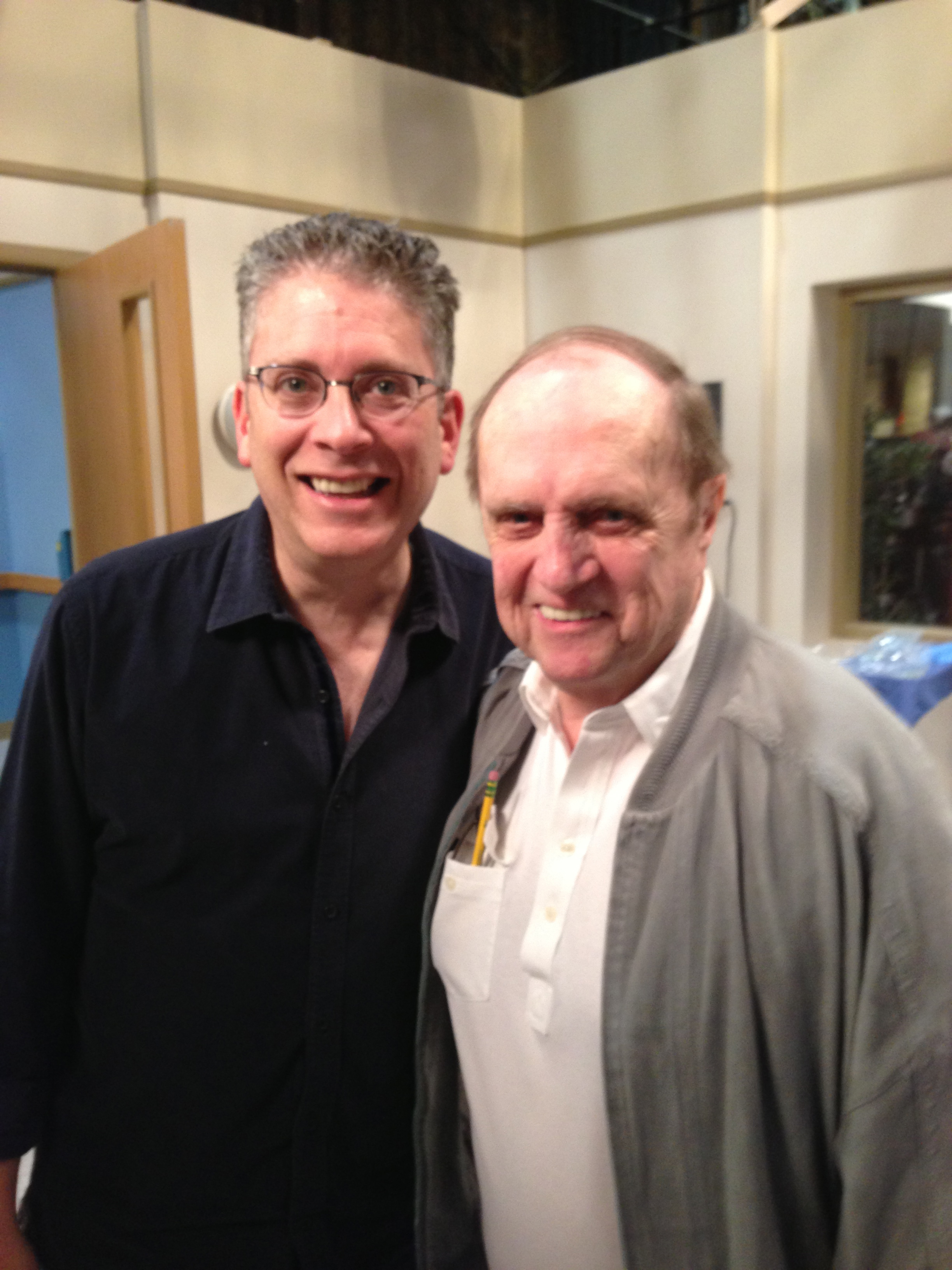 Bob Newhart and Bill Prady