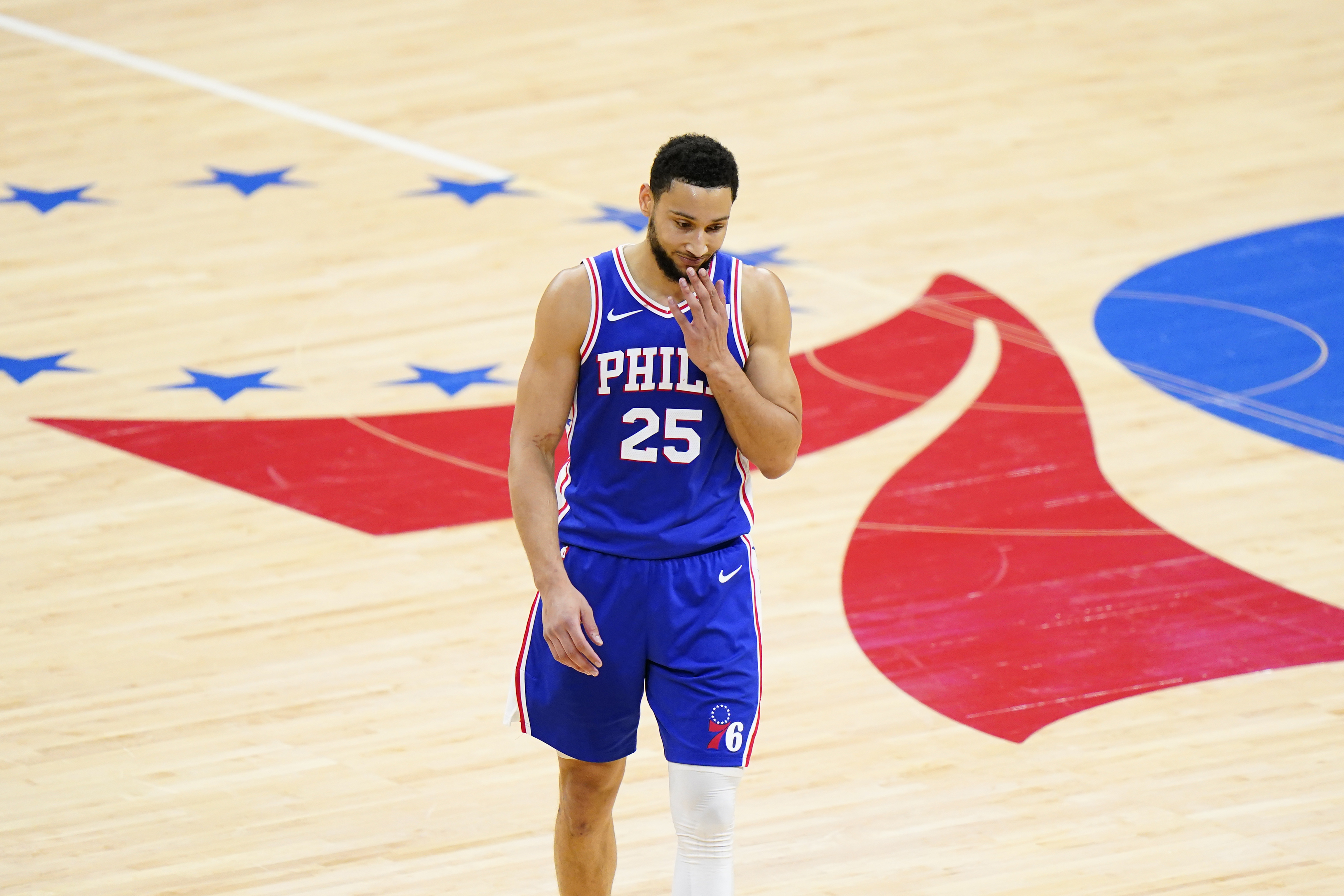 NBA results 2021: Ben Simmons dunk, foul video, stats, James