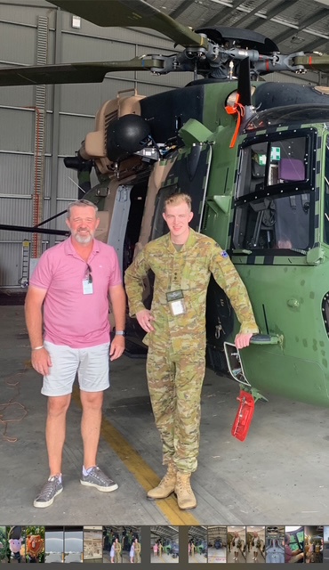 Dan Nugent and his son Max Nugent