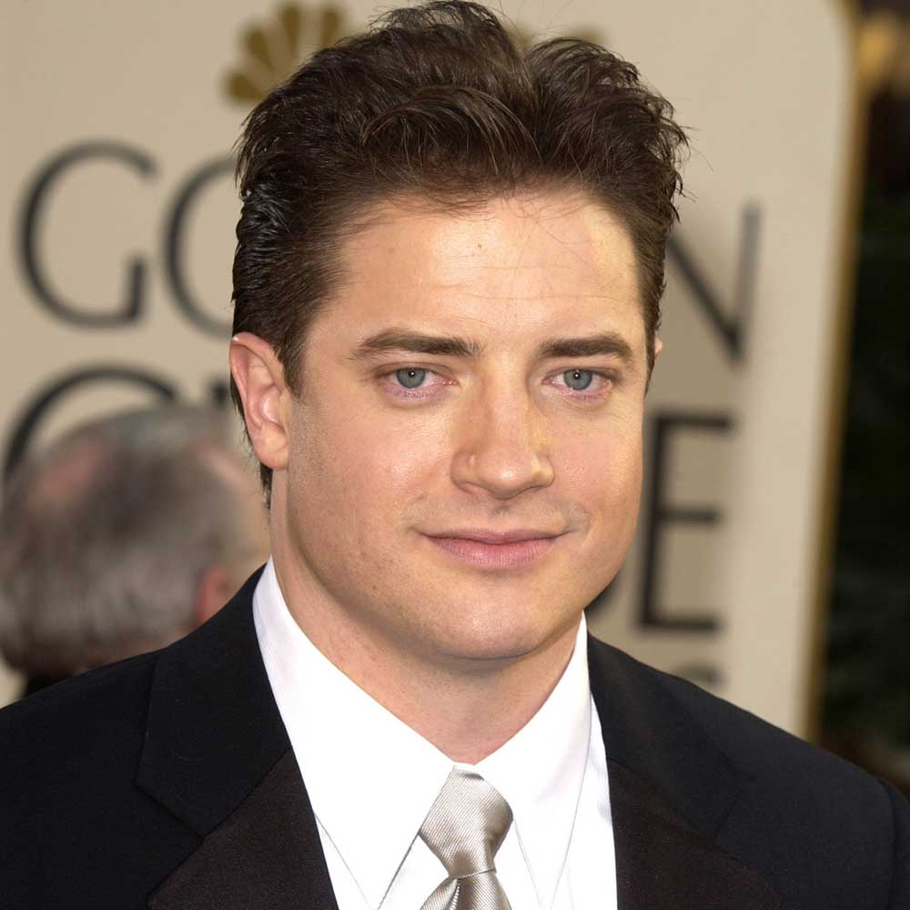 Brendan Fraser at the Golden Globes in 2003.