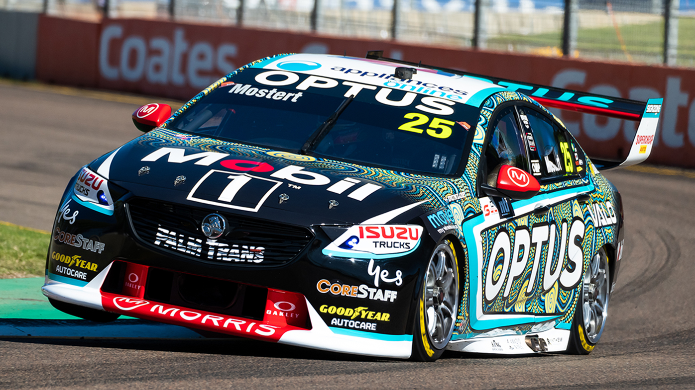Defending champion Chaz Mostert will team up with Fabian Coulthard at this year's Bathurst 1000.