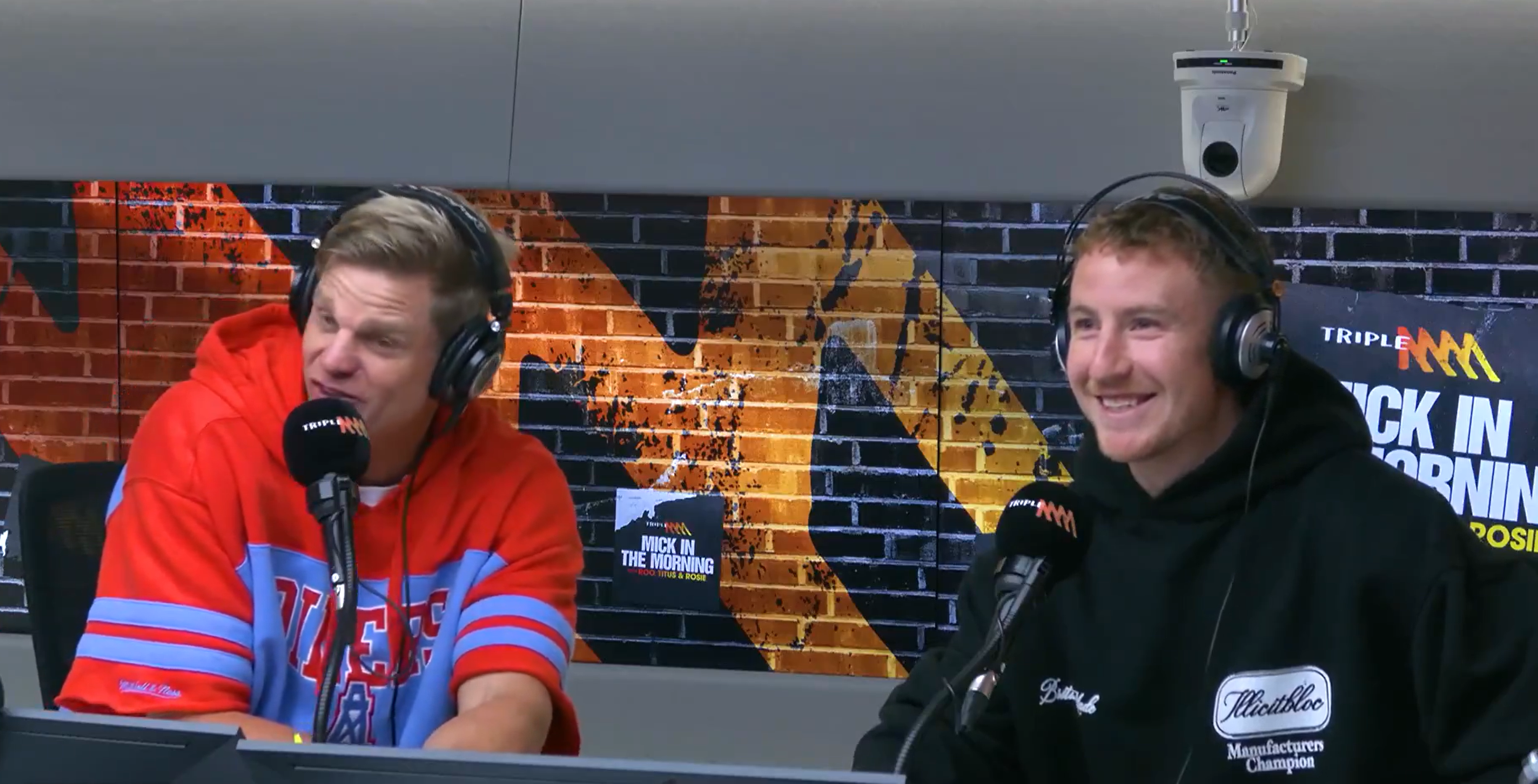 Beau McCreery responds to the Tassie reports alongside Nick Riewoldt.