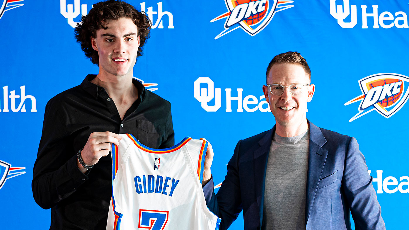 Josh Giddey and Sam Presti