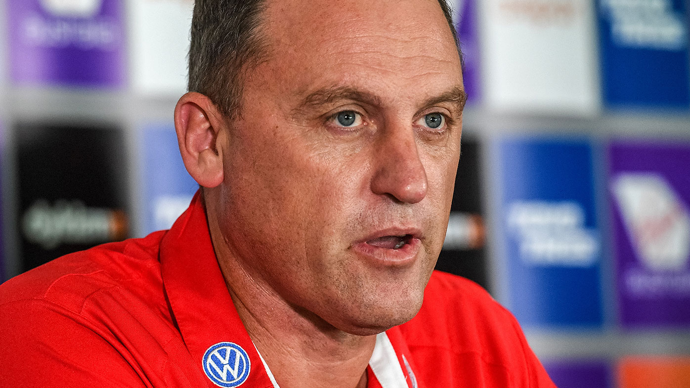 Sydney Swans AFL coach John Longmire