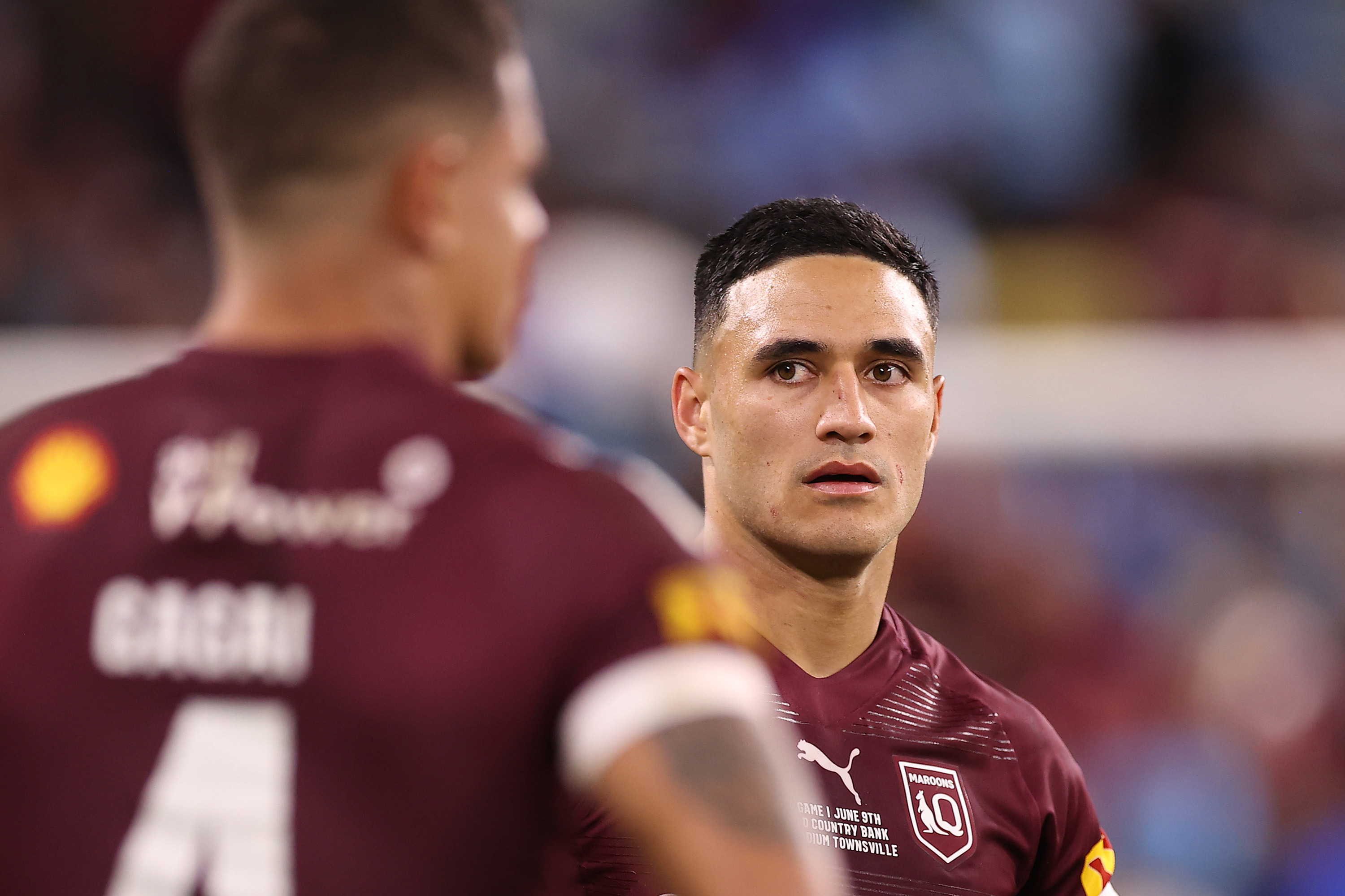 Valentine Holmes of the Maroons.