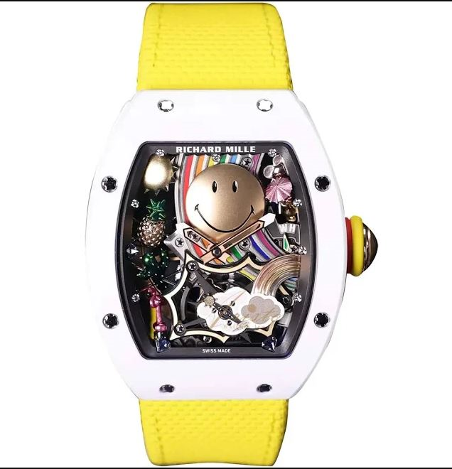 The type of Smiley watch allegedly stolen in the Canberra robbery.