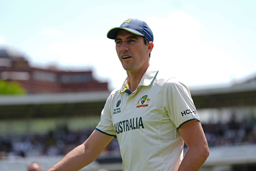 Australia's Pat Cummins during day four of the ICC World Test Championship Final.