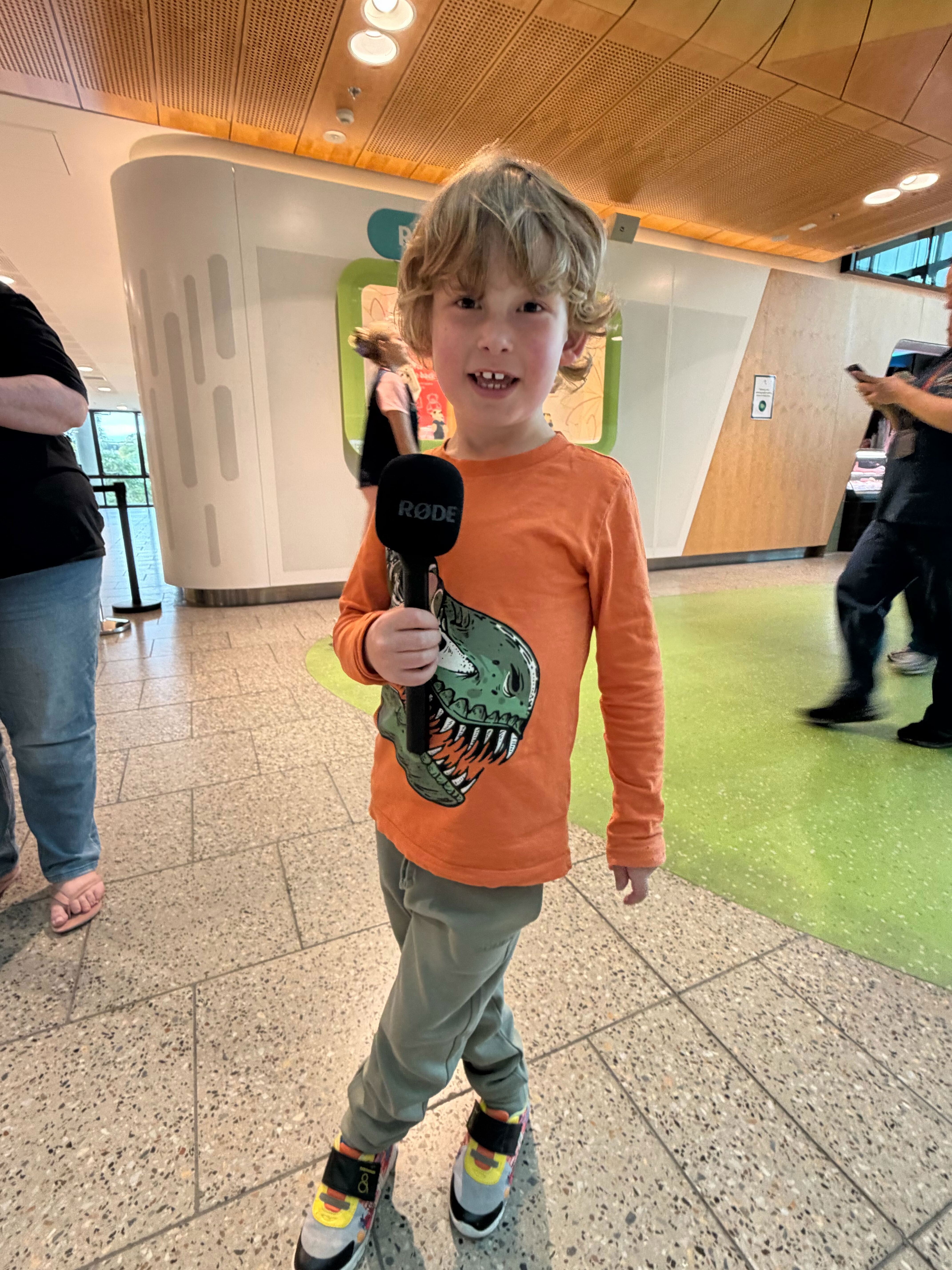 Joshua, seven, met Meghan Markle, Duchess of Sussex and snapped a photo