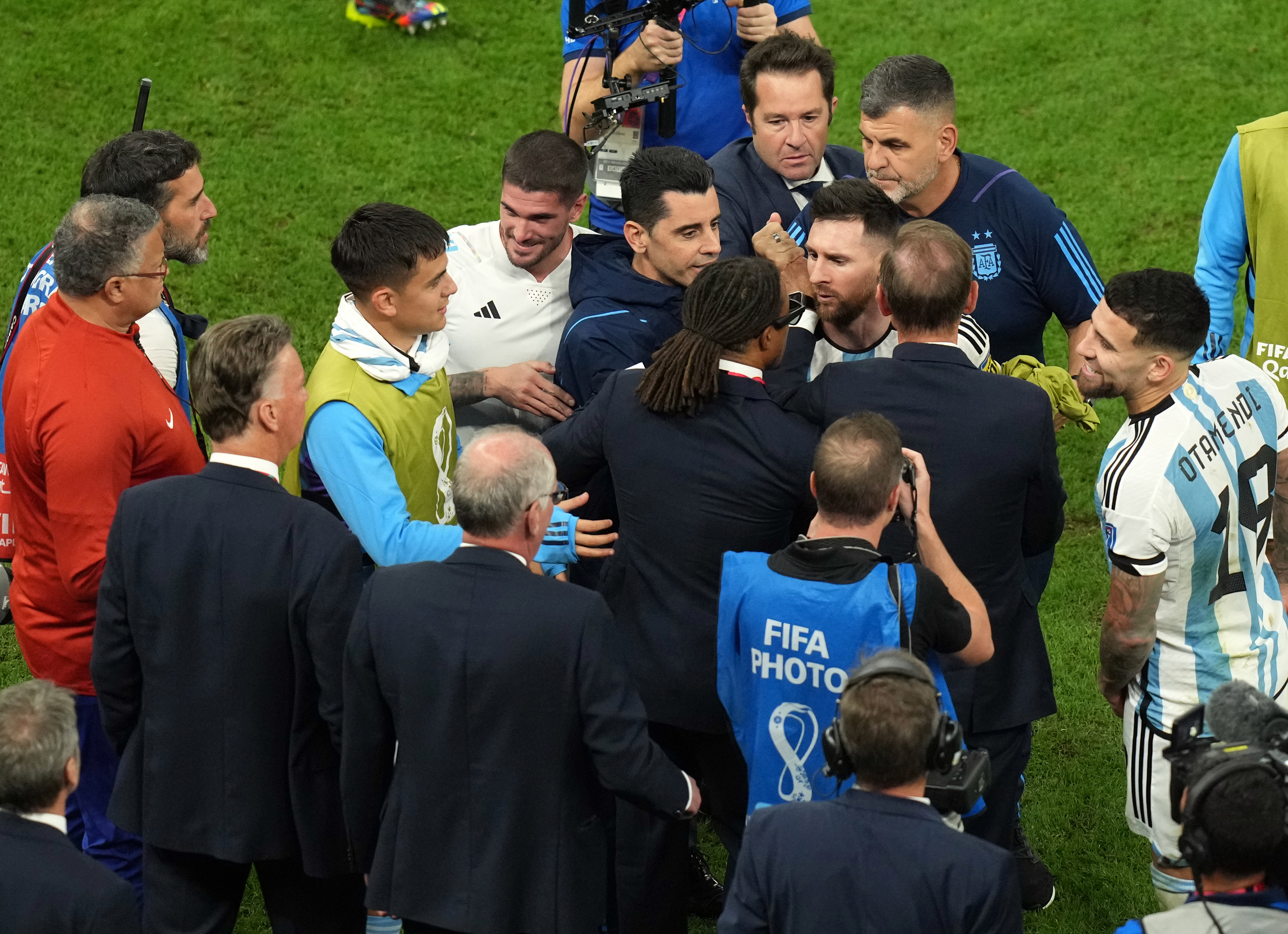 Lionel Messi tees off on Dutch coach, referee after fiery World Cup victory