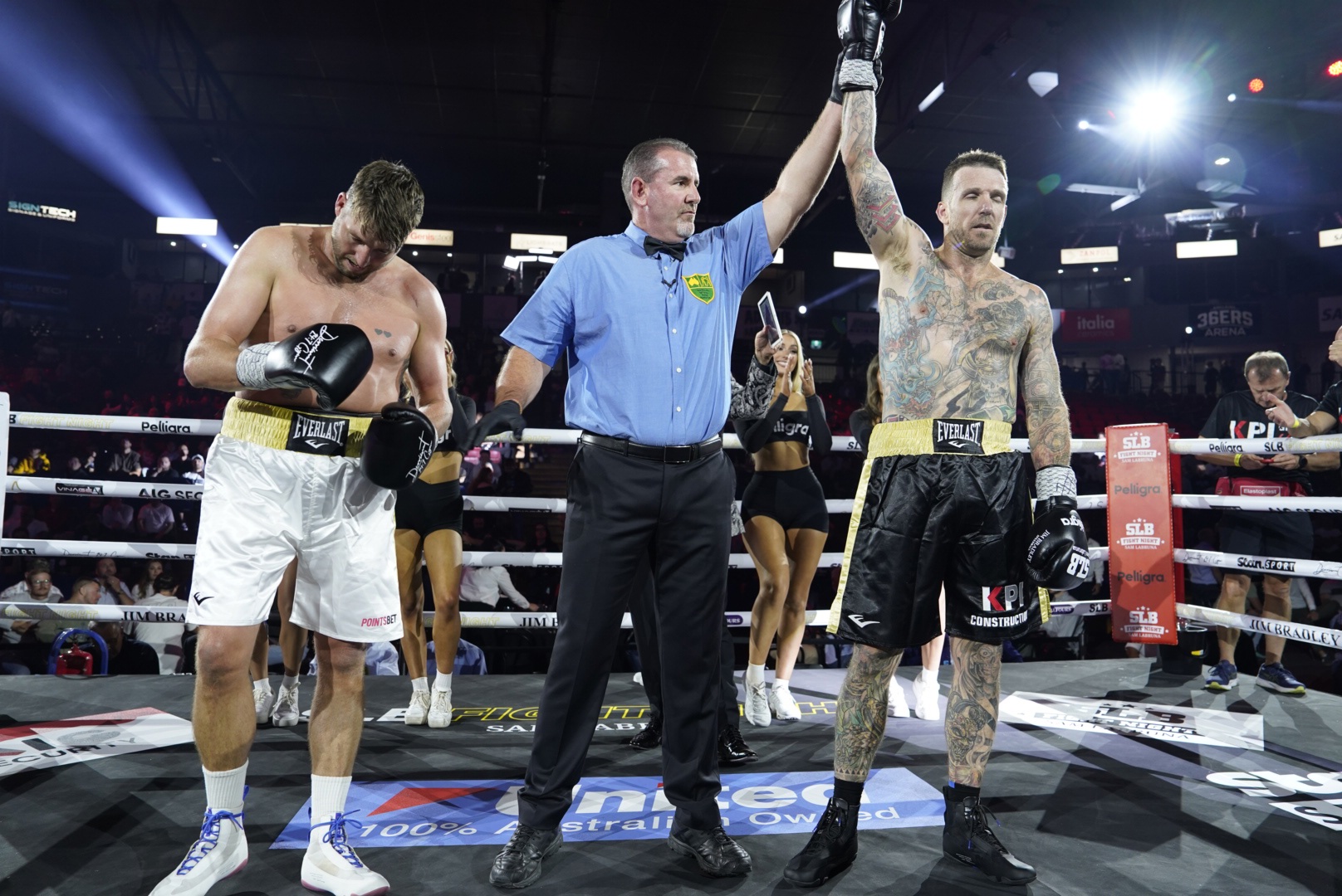 Dane Swan had a comprehensive points victory over Dale Thomas.