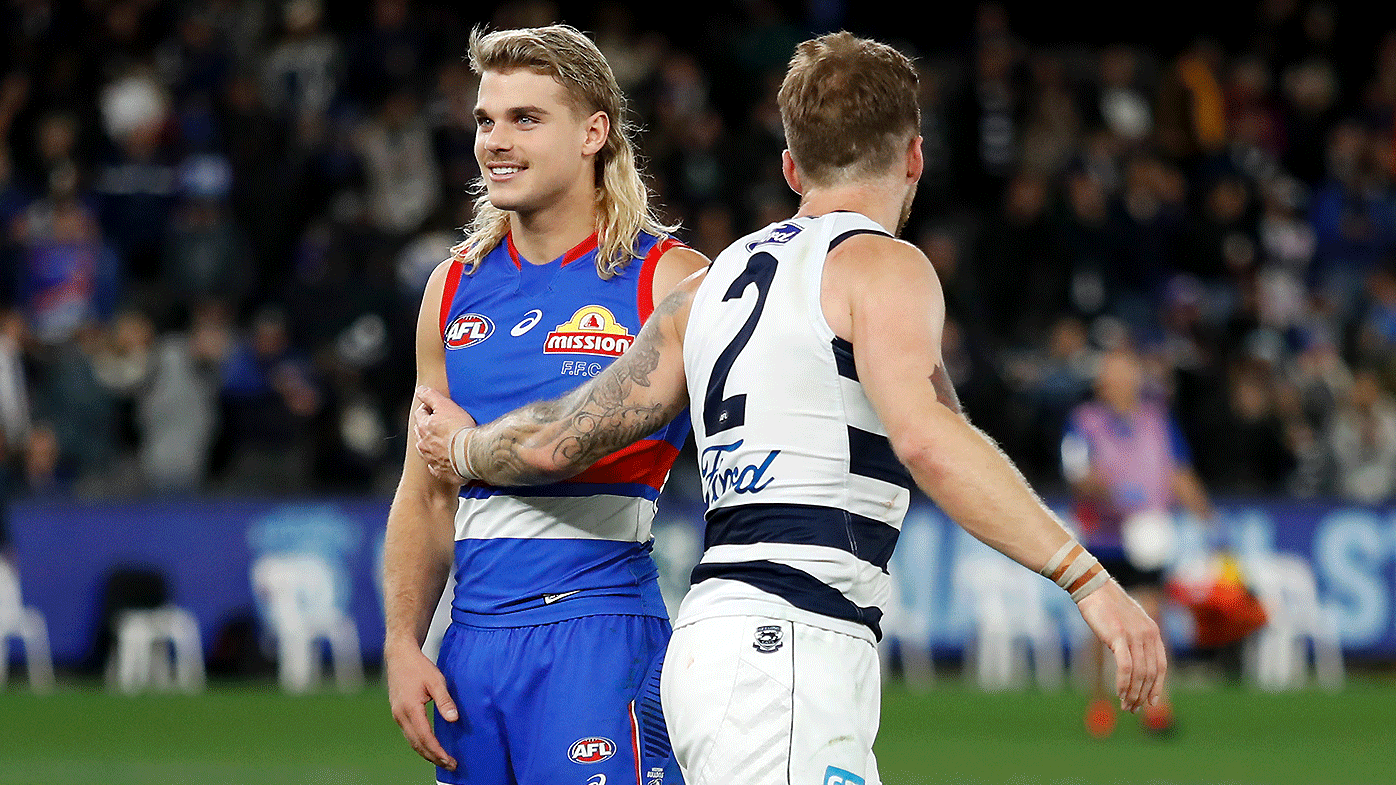 Western Bulldogs star Bailey Smith debuts a shock new look as he CUTS OFF  his signature mullet