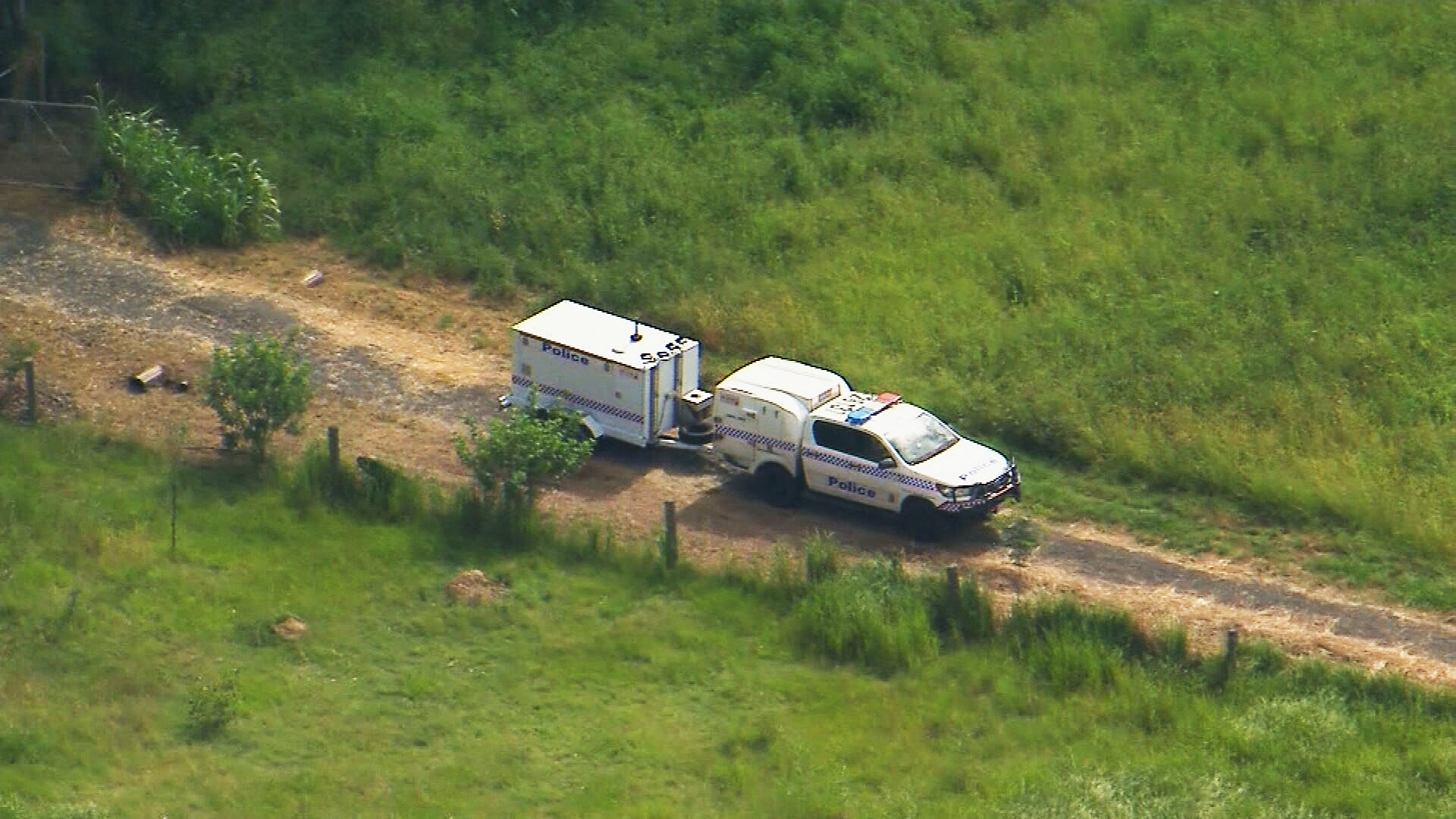 Police were called to a home on ﻿Undullah Road in Woodhill, near Logan in Queensland, about 9.30am over reports of a sudden death.