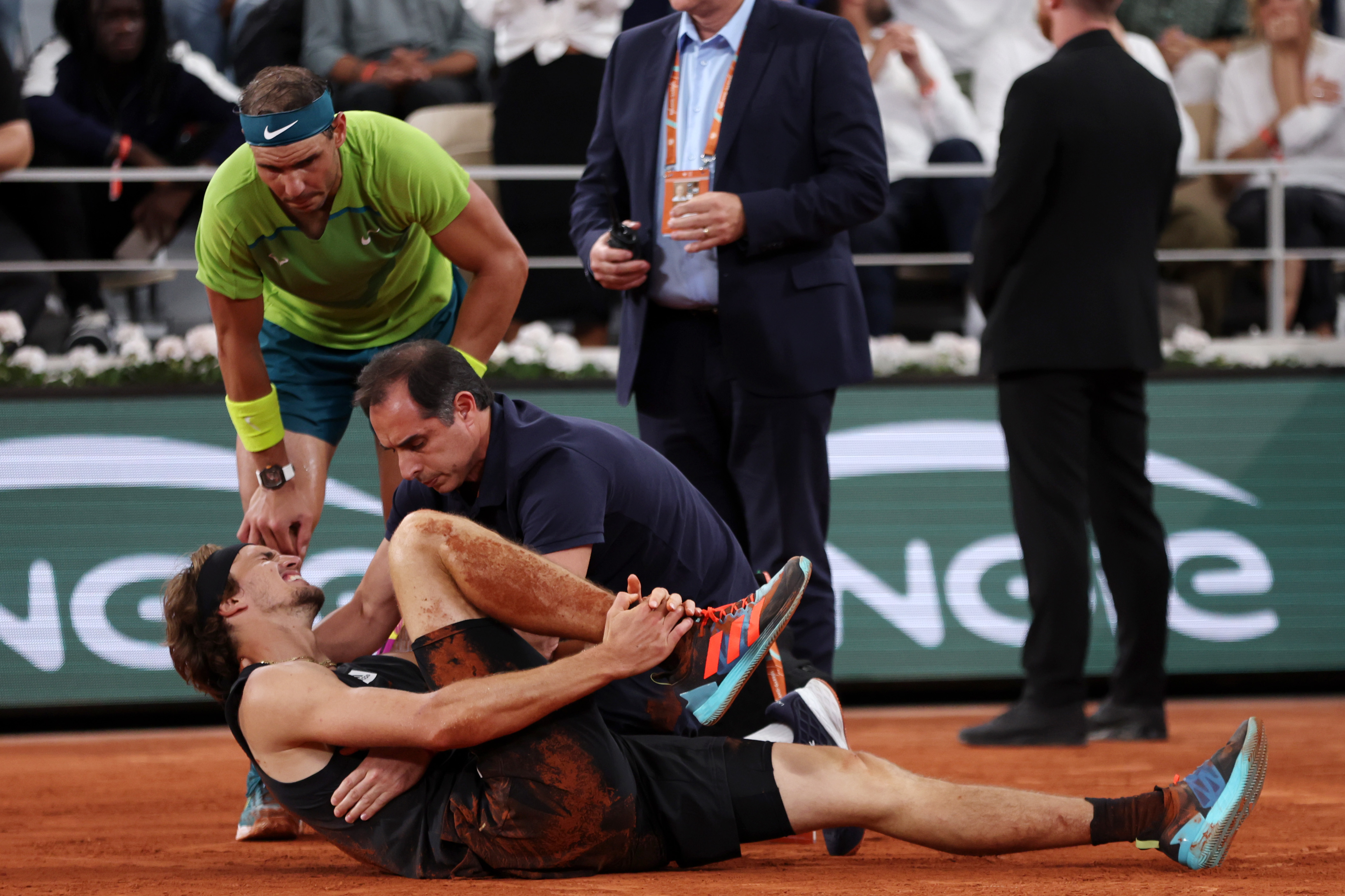 Blessure à la cheville subie à Roland-Garros "très grave", selon Alexander Zverev