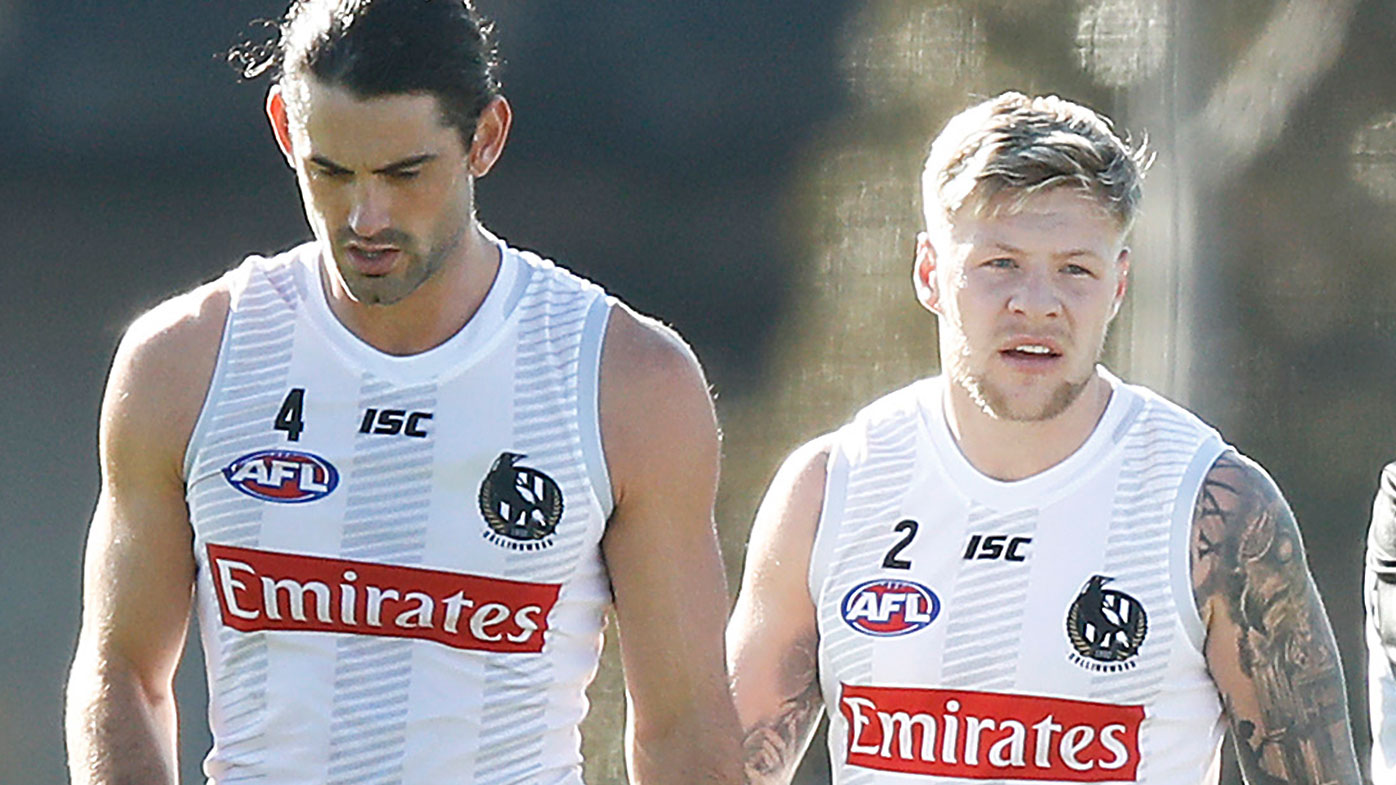 Brodie Grundy and Jordan De Goey