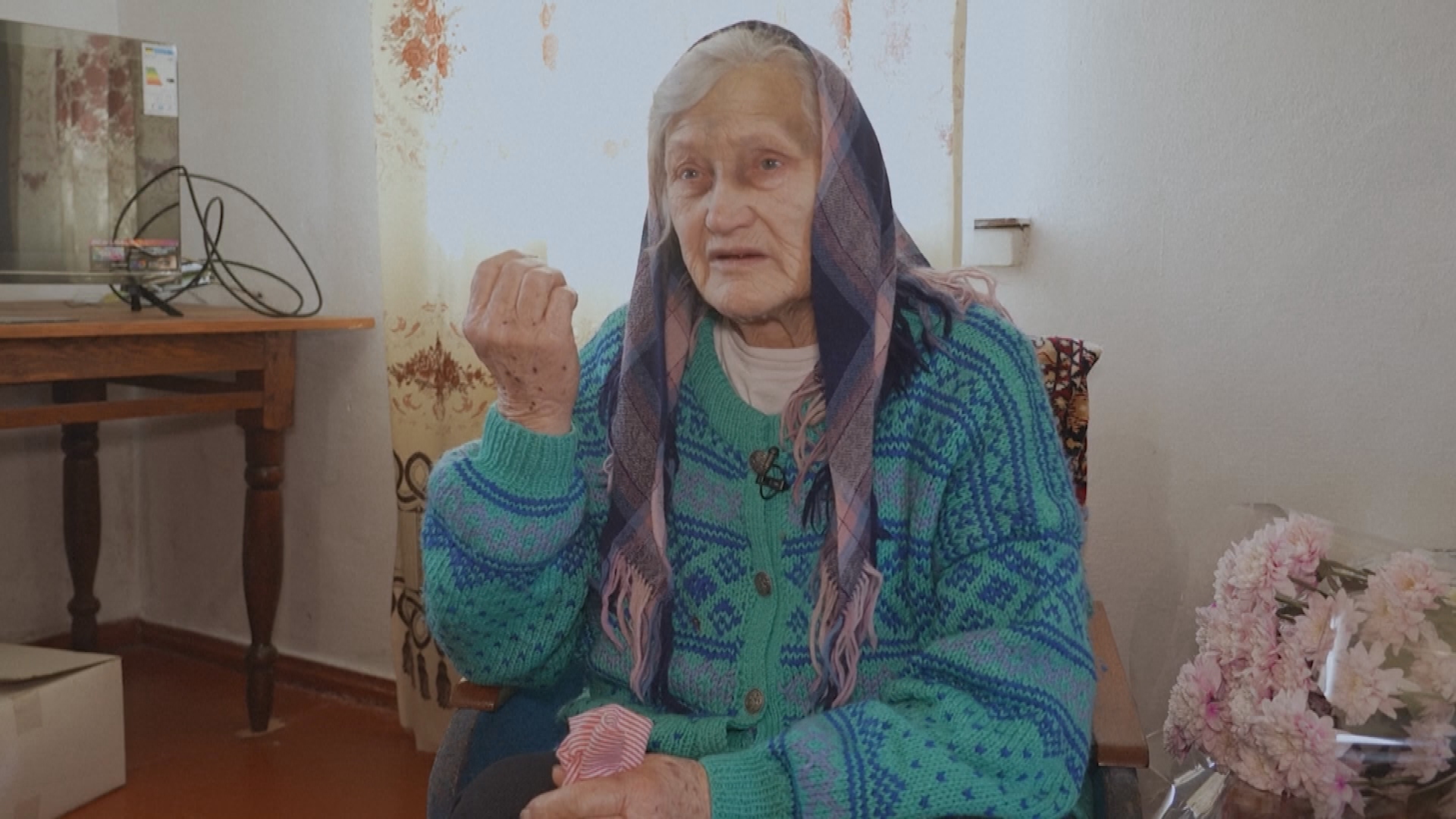 Antonina has called for peace in the region following her rescue.