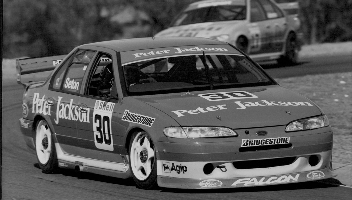 Glenn Seton in his Ford Falcon.
