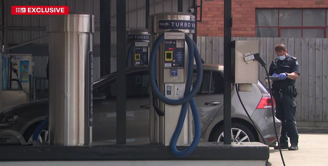 Woman's hand slashed in random knife attack at Melbourne car wash